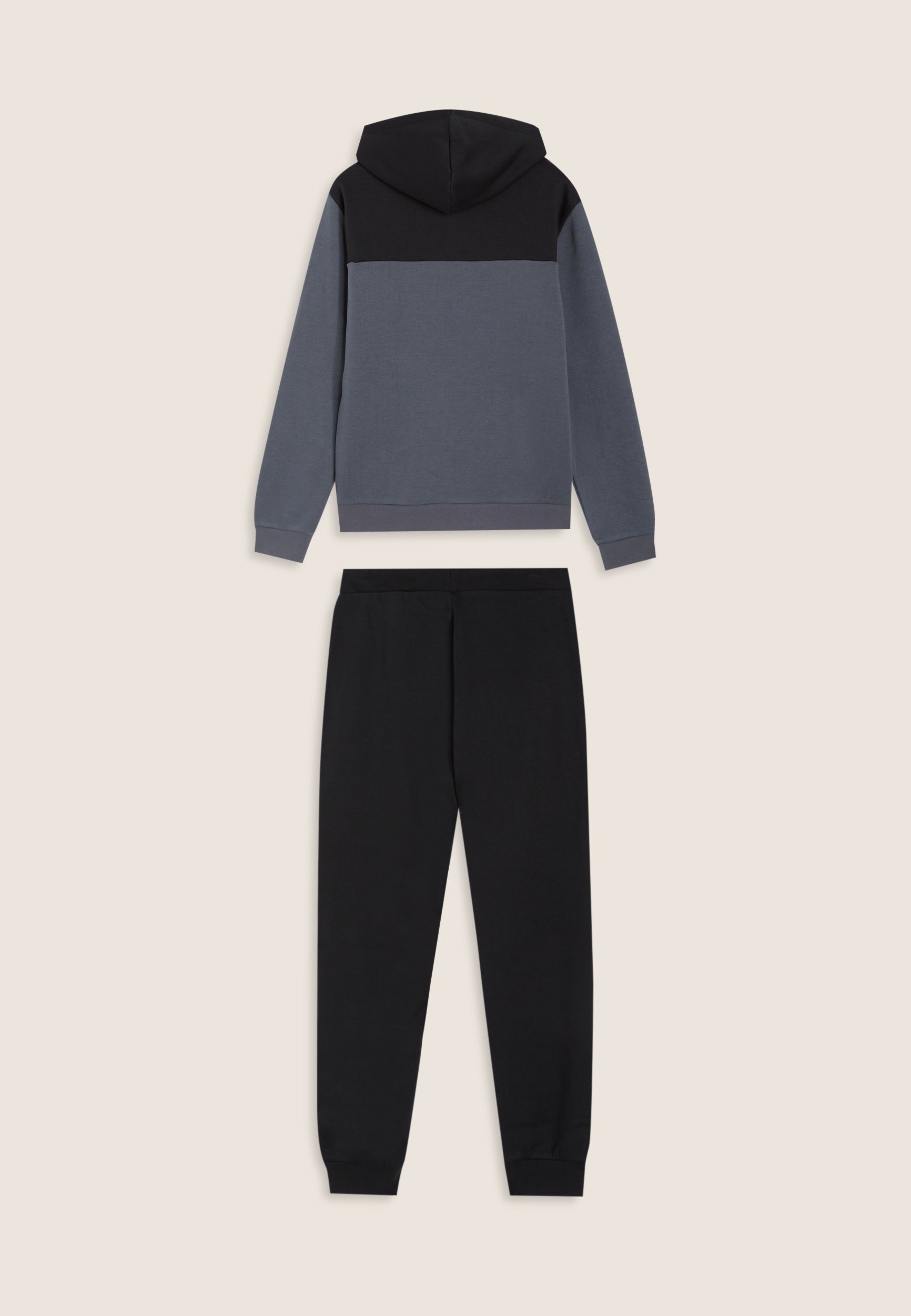 freddy-tuta-uomo-con-cappuccio-colour-block-in-felpa-garzata image 8