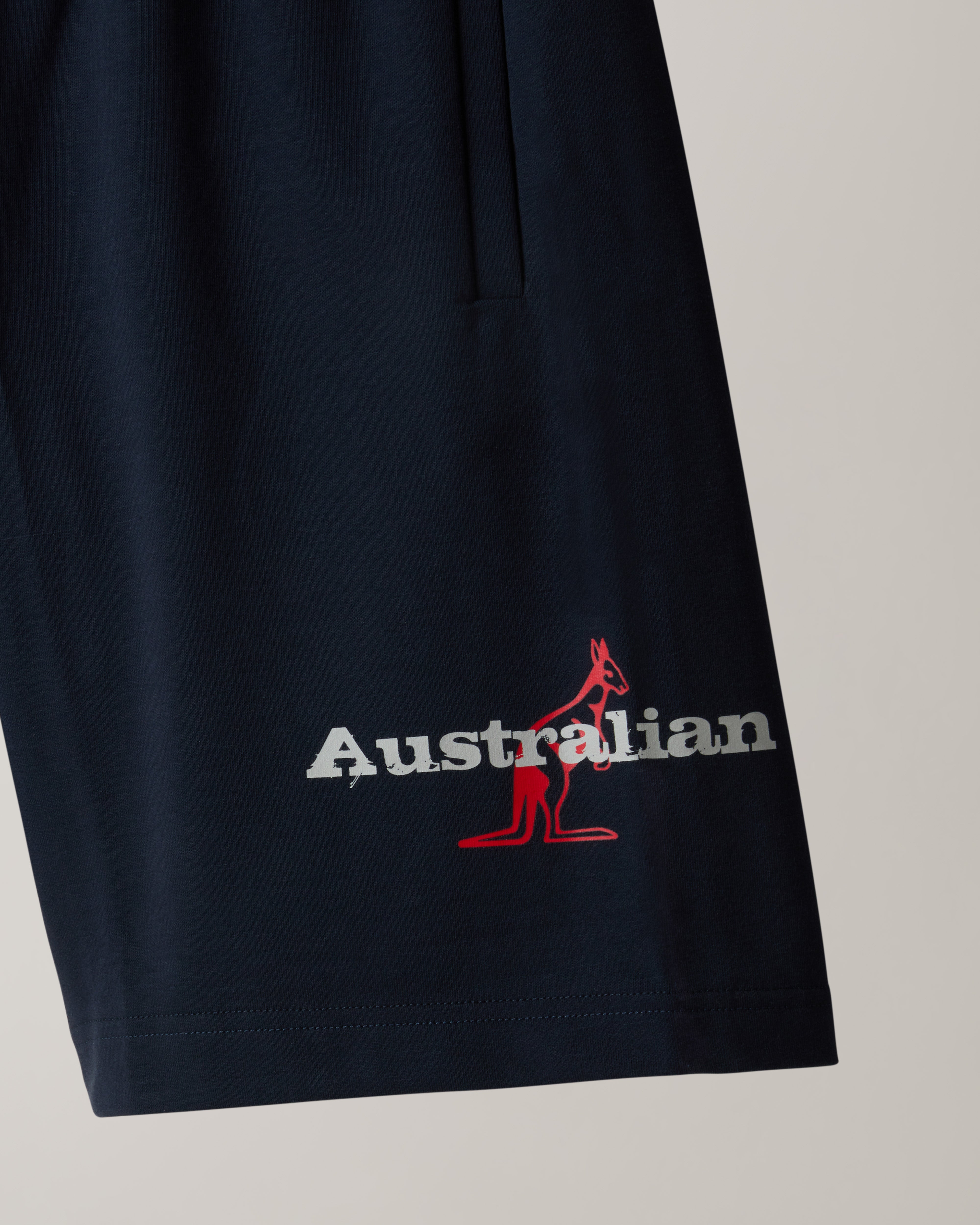 australian-rodeo-short-pantaloncino-in-felpa-blu-navy image 3