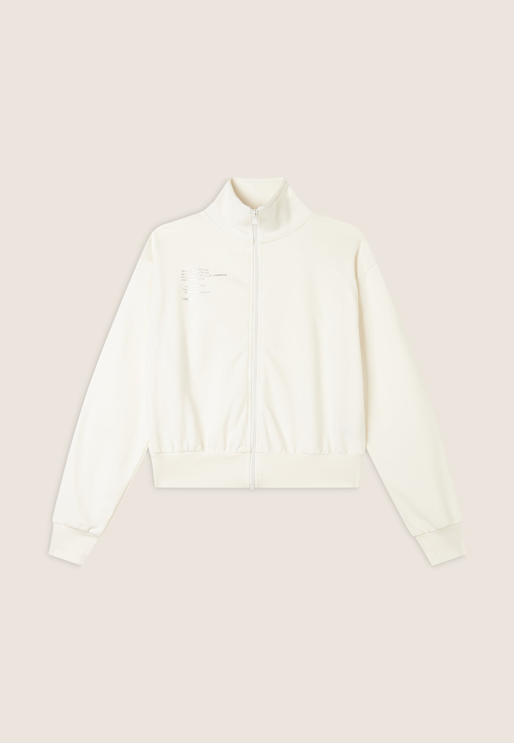 freddy-felpa-cropped-con-zip-e-collo-alto-in-french-terry image 6