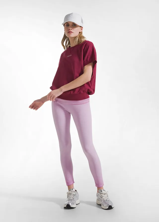 deha-leggings-vita-alta-effetto-sfumato-rosa-activewear-donna image 1