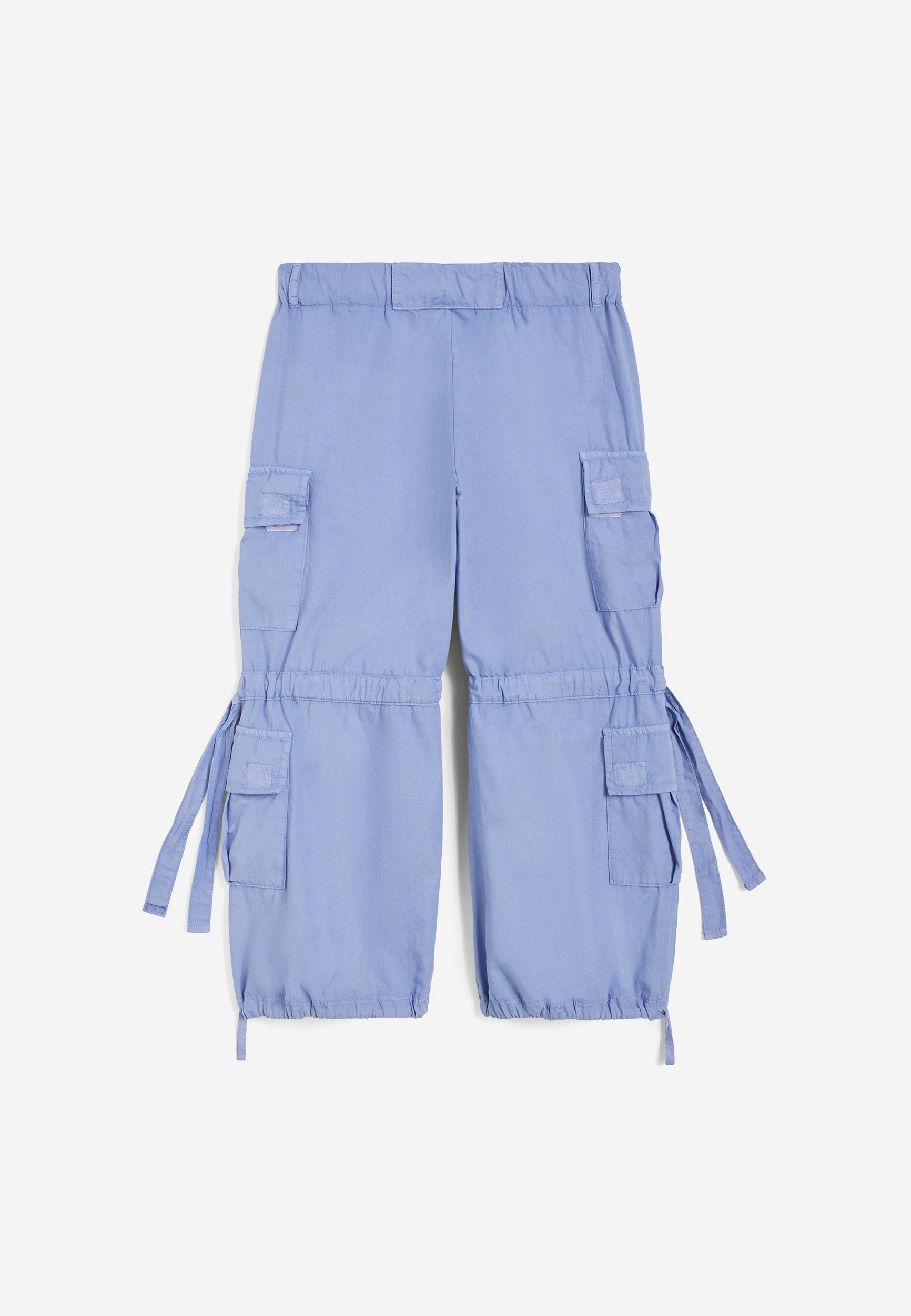 freddy-pantaloni-cargo-bambina-in-cotone-parachute-y2k-tinto-capo image 8