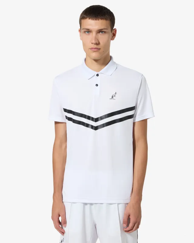 australian-tennis-crew-polo-shirt-polo-tennis-bianca-traspirante image 1