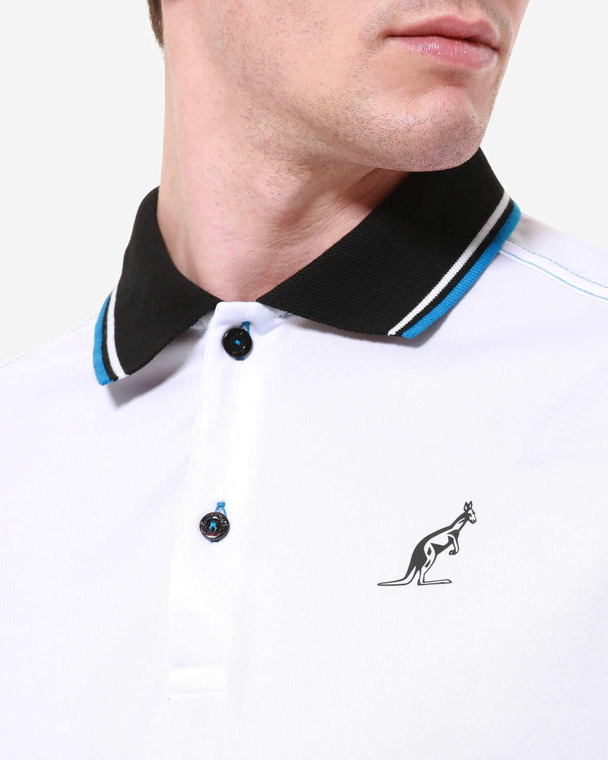 australian-tech-ace-polo-shirt-tennis-polo-tecnica-bianca-performance image 3