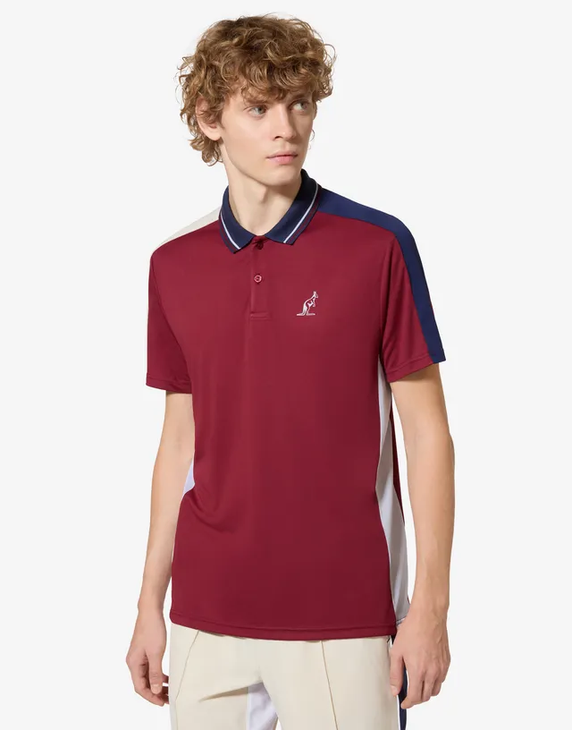 australian-legend-polo-shirt-ace-tennis-bordeaux image 1