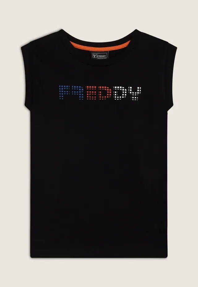 freddy-canotta-bambina-bambino-unisex-con-logo-colorato image 1