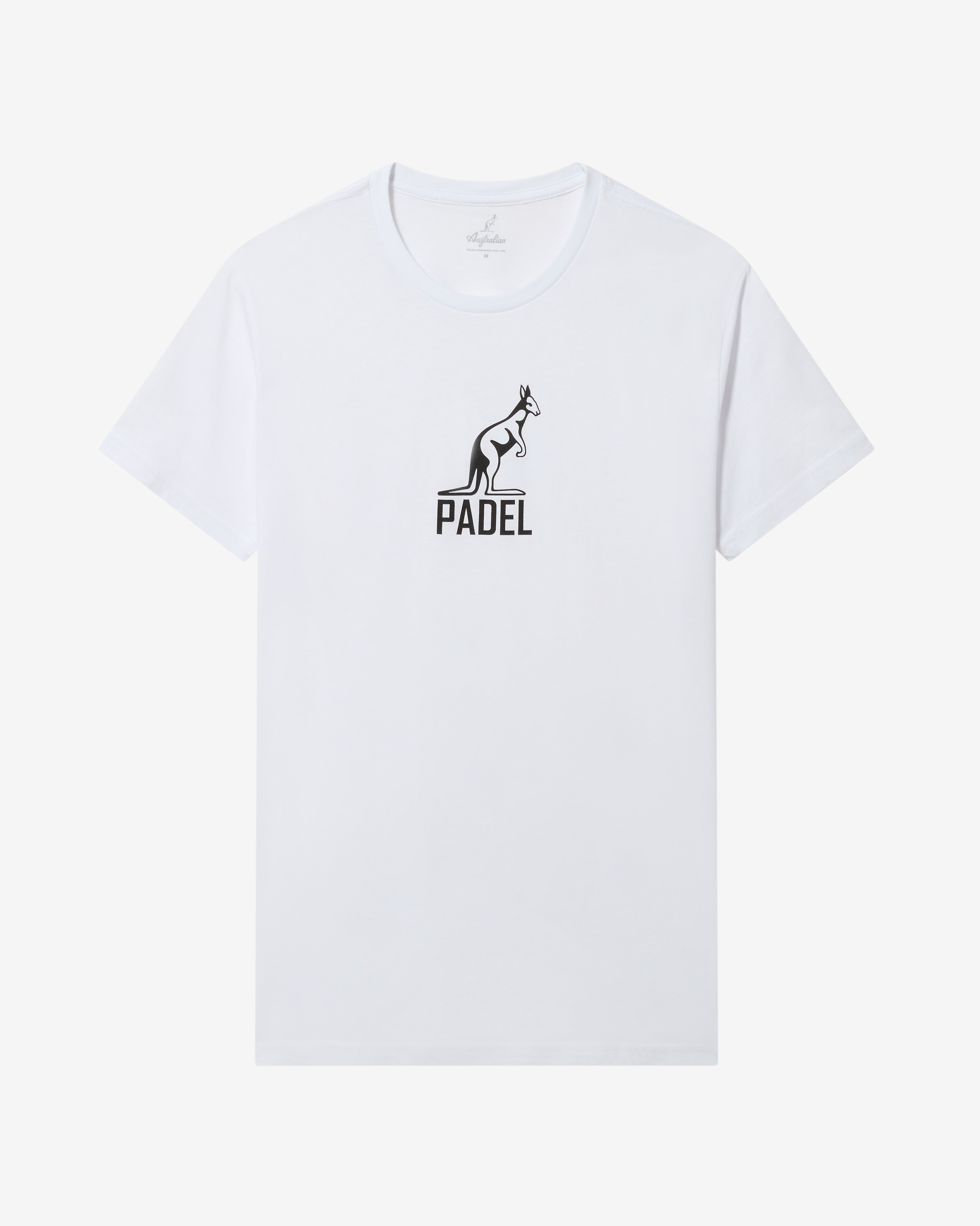 australian-cotton-logo-t-shirt-bianca-uomo image 4