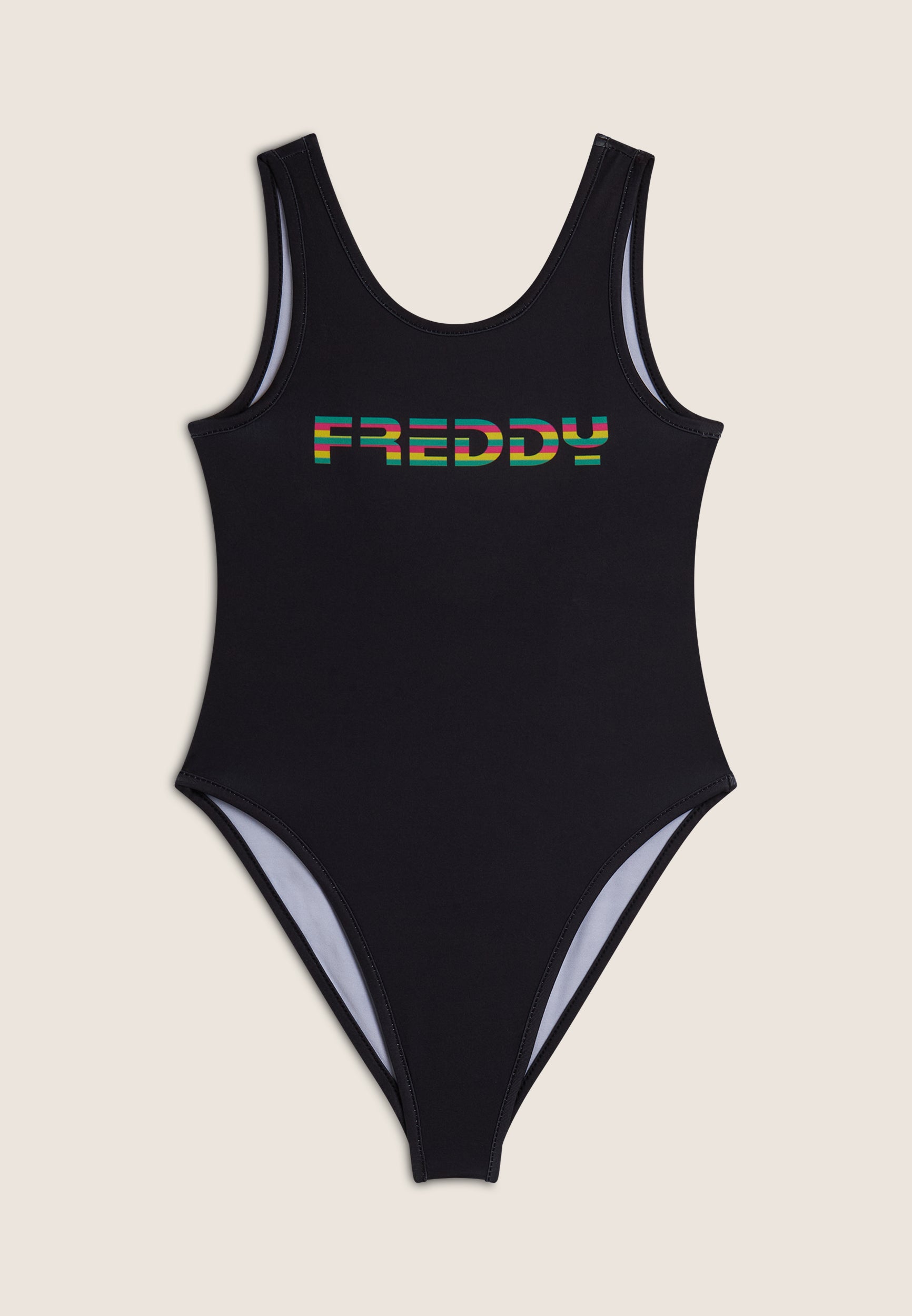 freddy-body-bambina-in-tessuto-tecnico-con-logo-freddy-colorato image 1