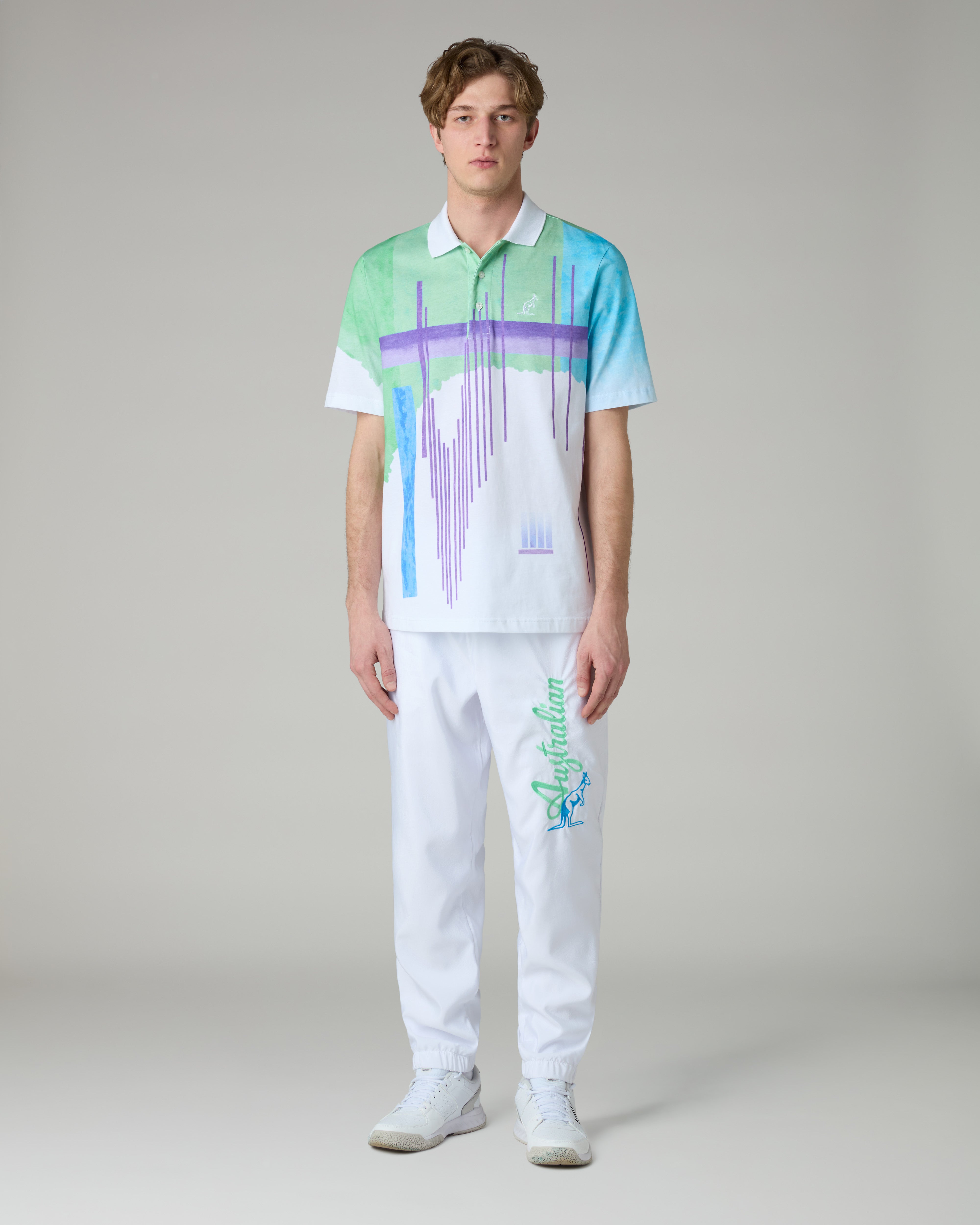 australian-goran-polo-shirt-polo-cotone-3-bottoni image 2