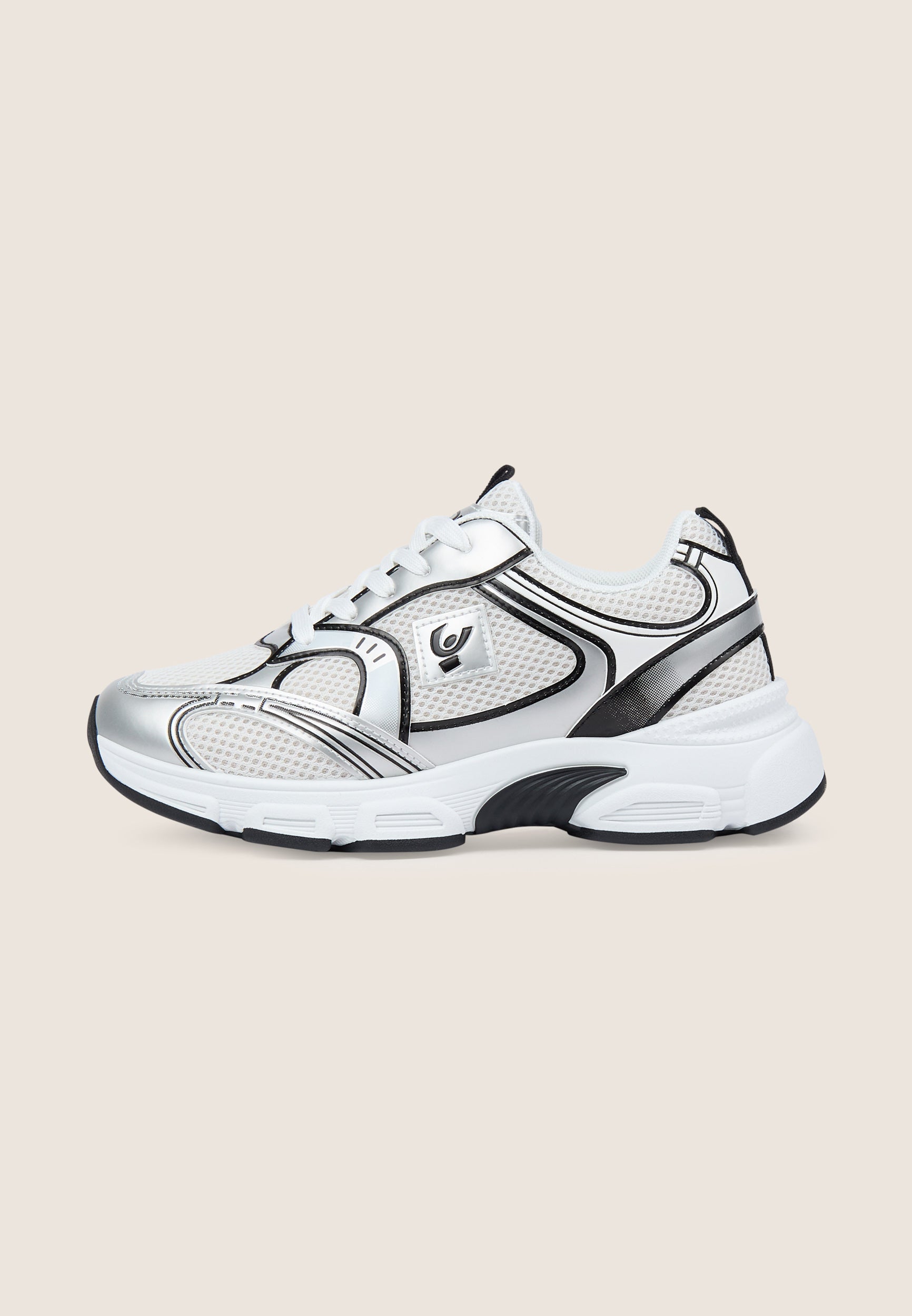 freddy-sneakers-in-mesh-e-similpelle-con-profili-a-contrasto image 1