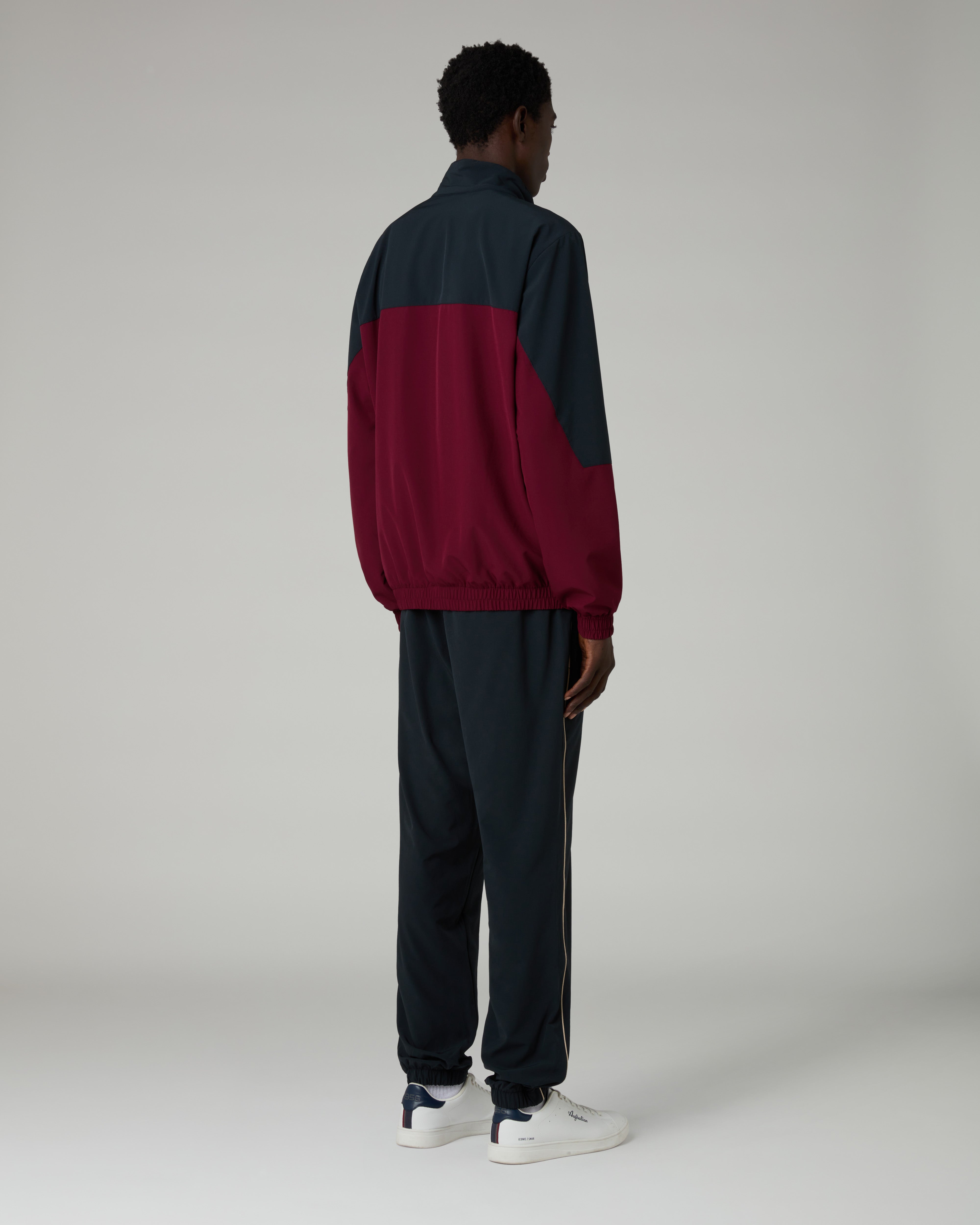 australian-color-block-slam-tracksuit-rubino-tuta-tecnica-foderata image 2