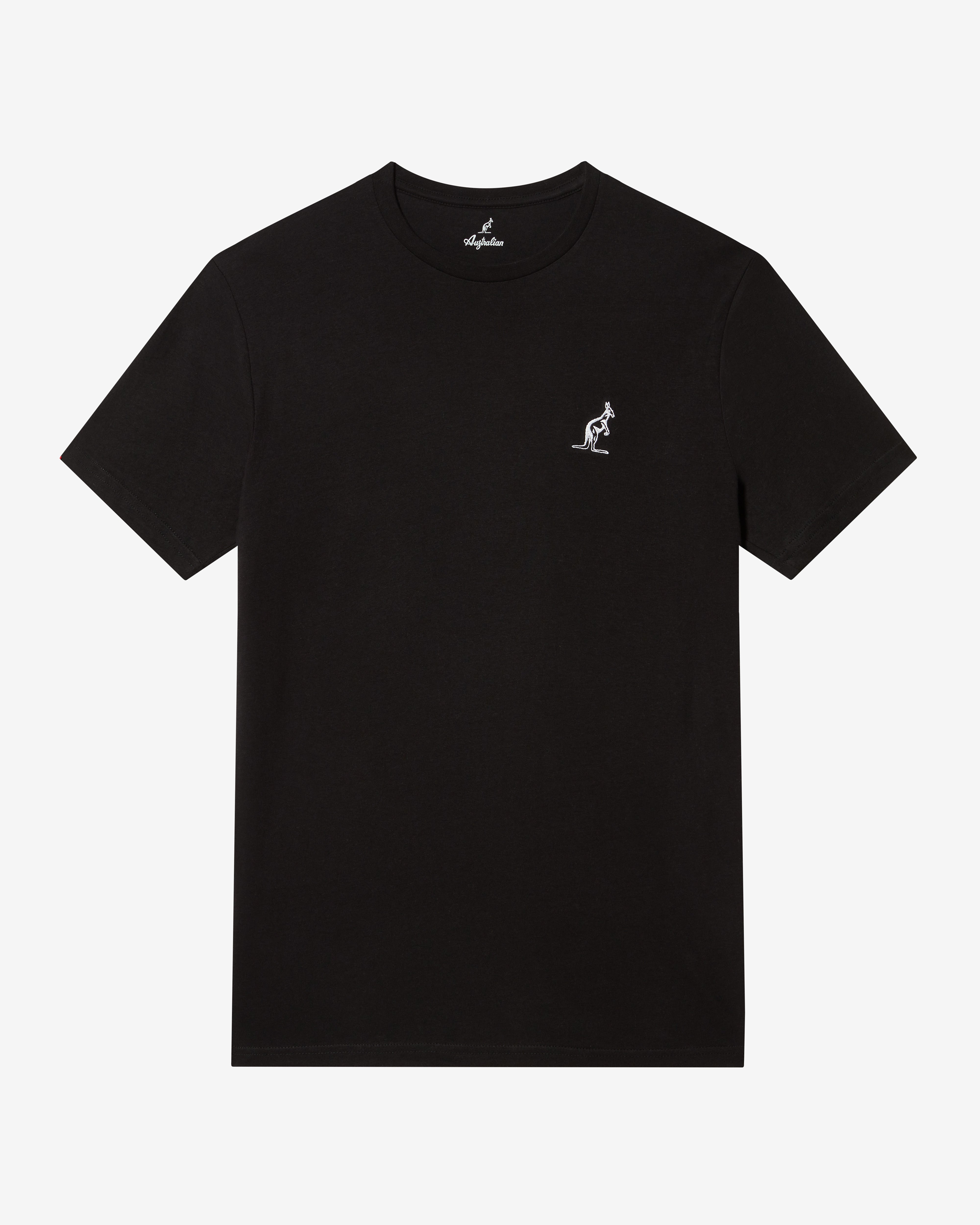 australian-basic-t-shirt-sportswear-t-shirt-cotone-nera image 5