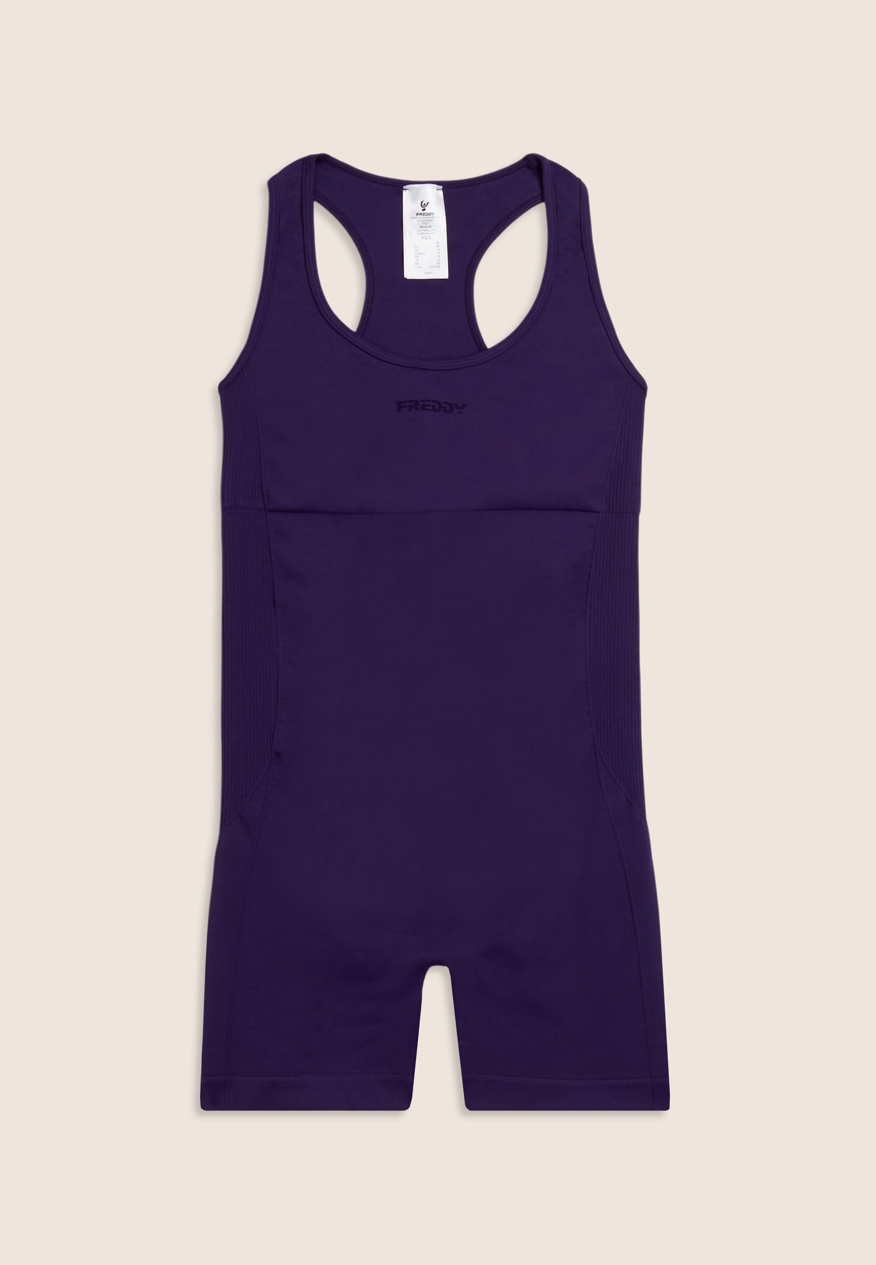 freddy-seamless-tuta-jumpsuit-short-con-cut-out-schiena image 6