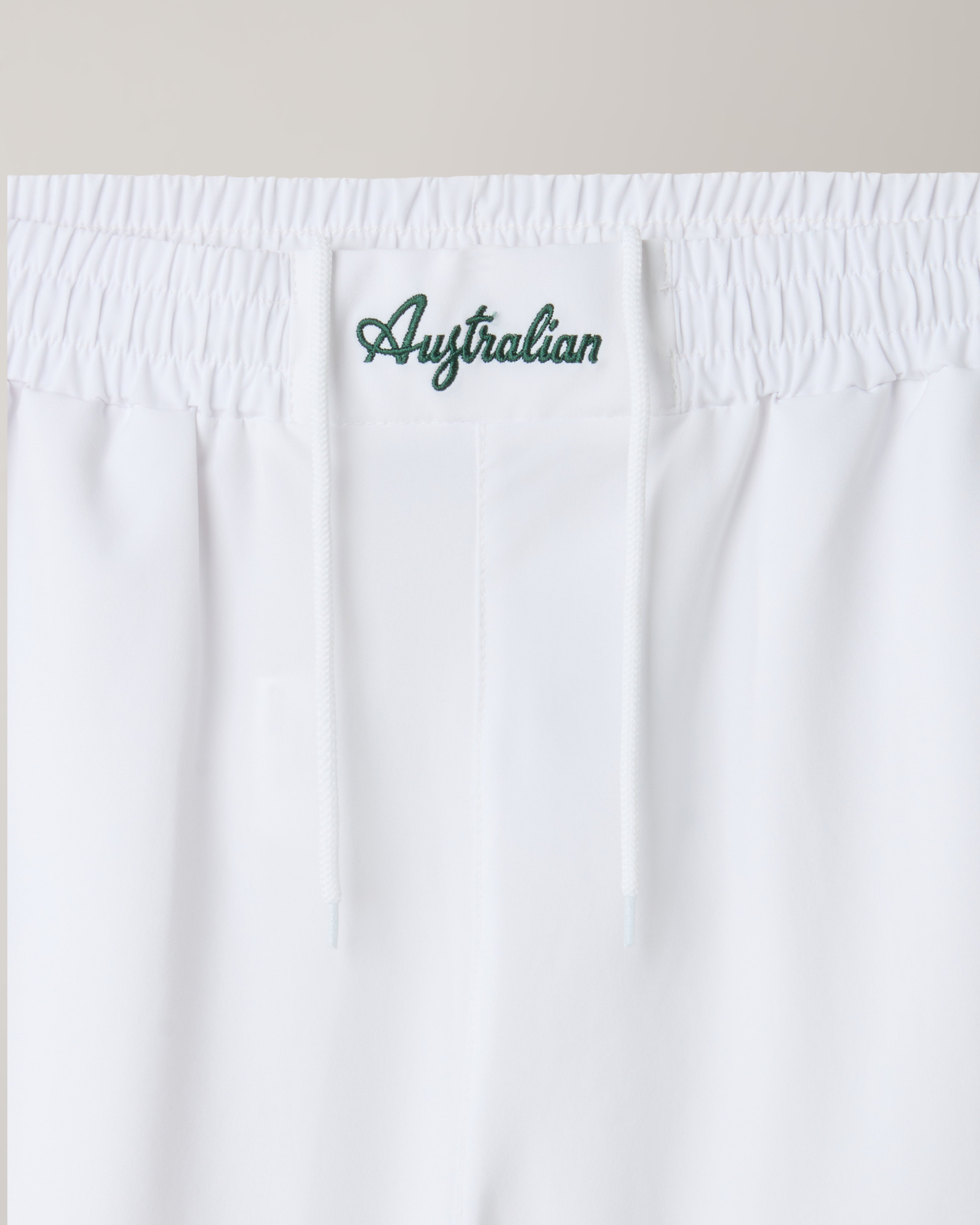 australian-slam-classic-short-short-tennis-bi-elastico-bianco-made-in-italy image 6
