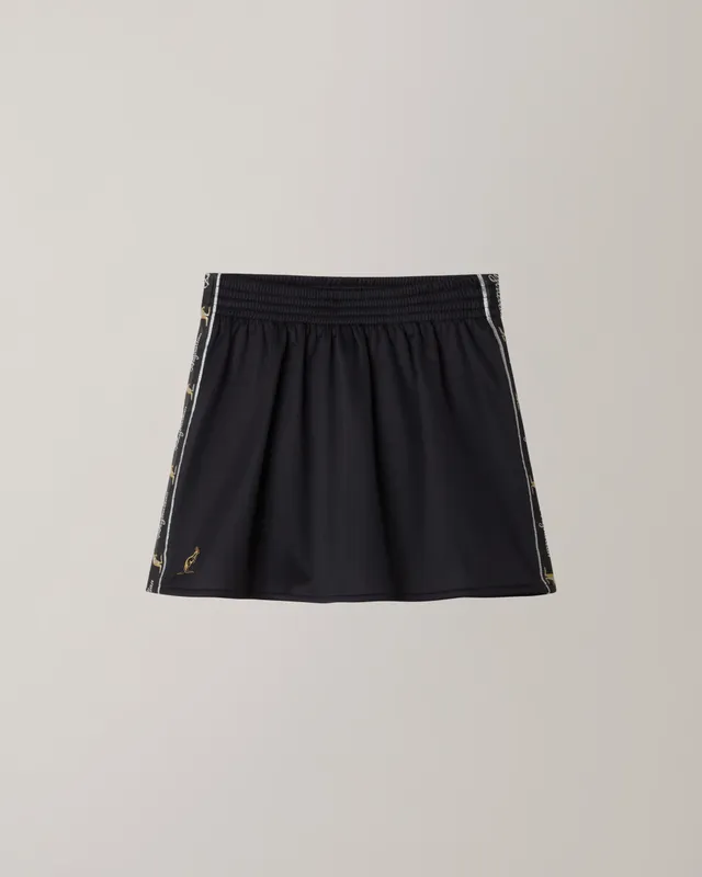 australian-black-tape-skirt-gonna-acetato-con-sottogonna image 1