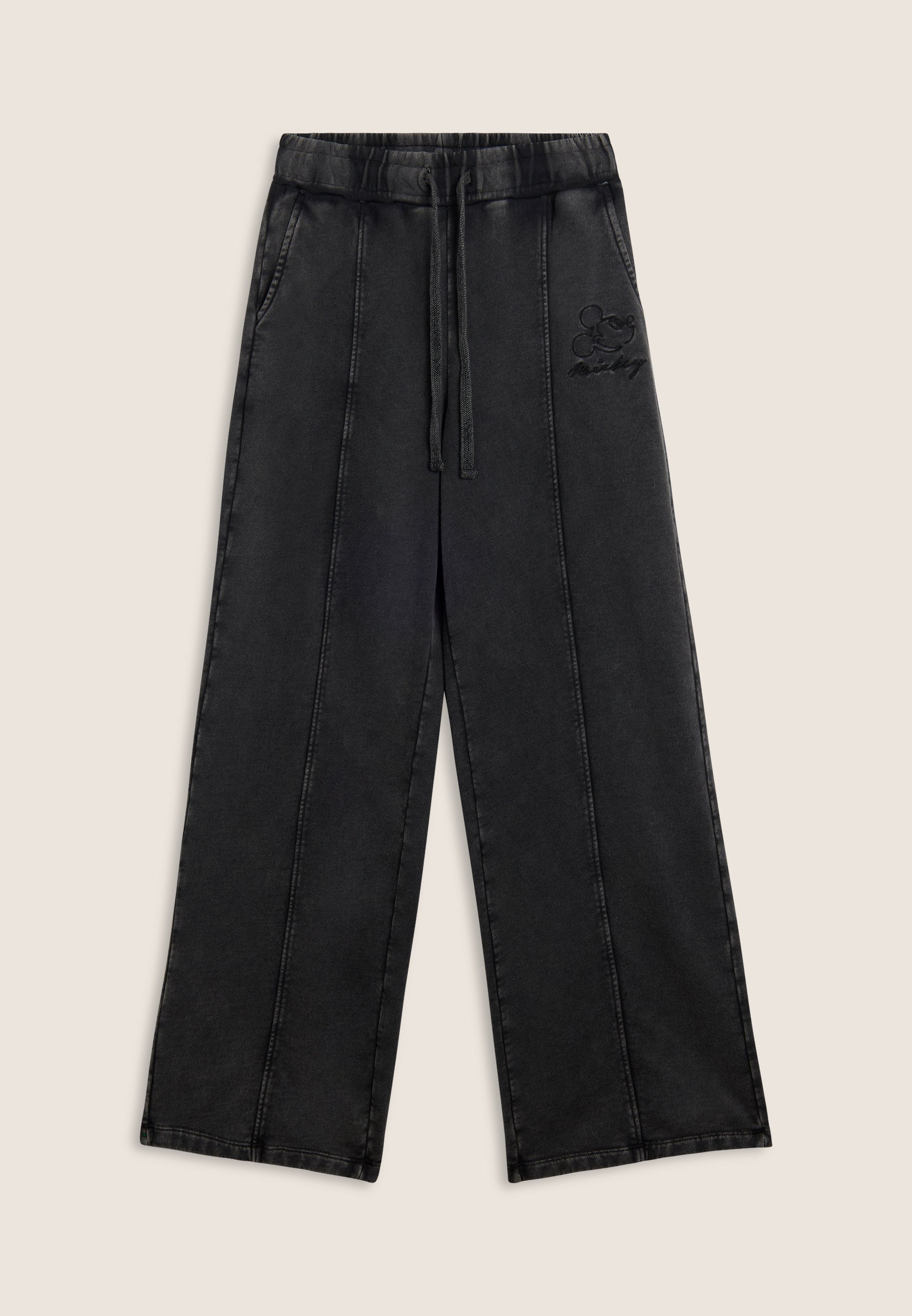 freddy-pantaloni-wide-leg-donna-con-ricamo-mickey image 8
