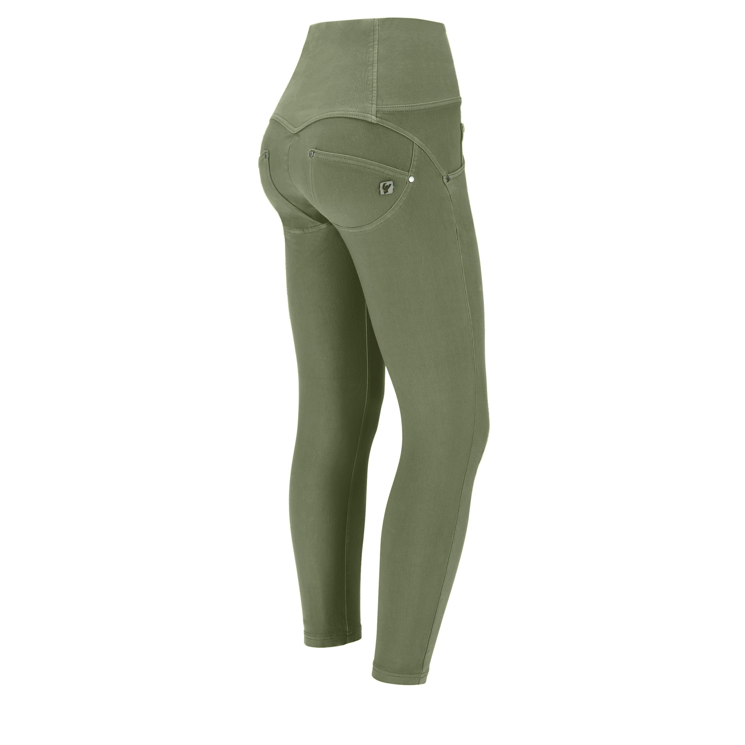 freddy-pantaloni-push-up-wr-up-7-8-vita-alta-con-bottoni-effetto-strappi image 5