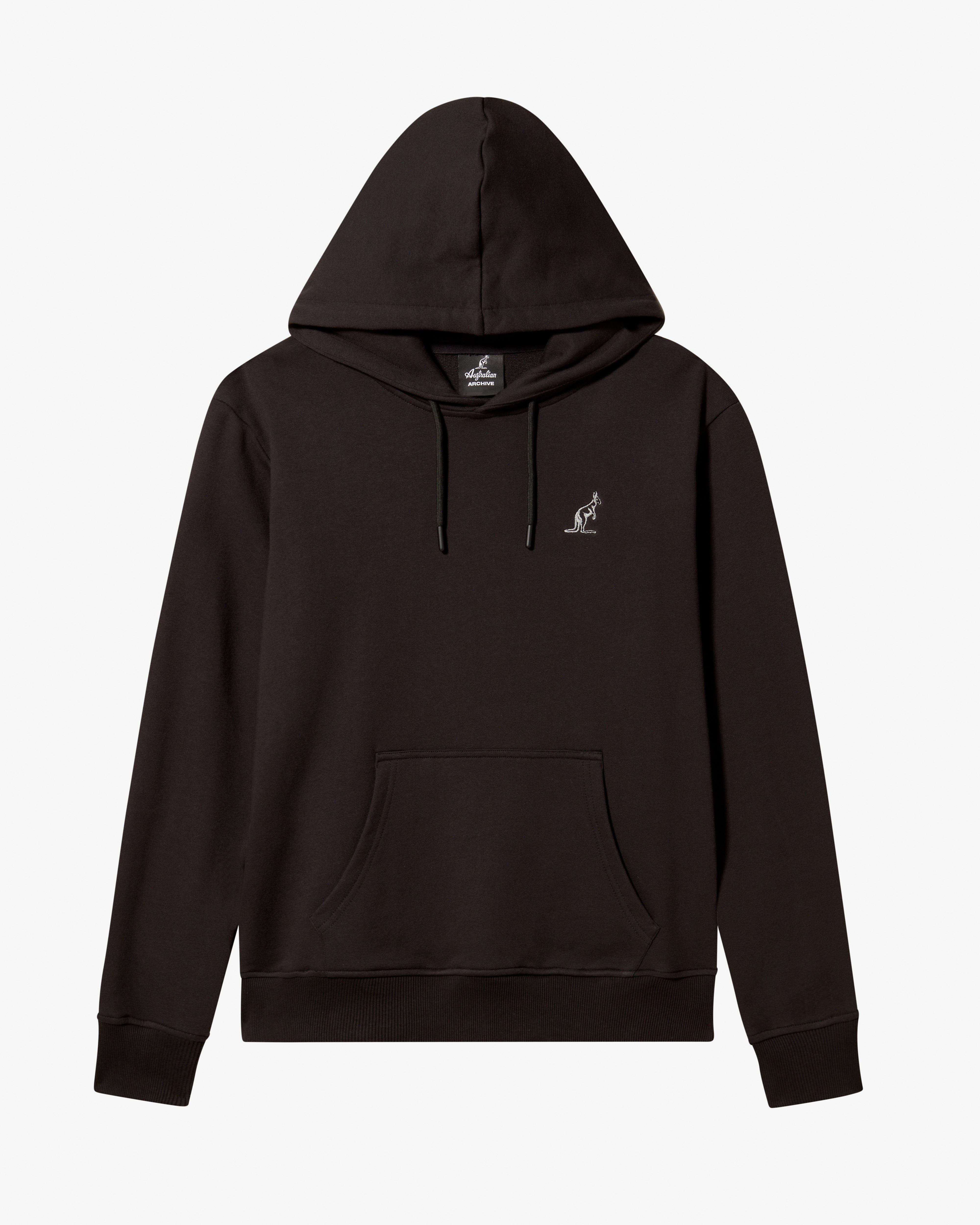 australian-reflective-logo-hoodie-felpa-con-cappuccio-nero image 6