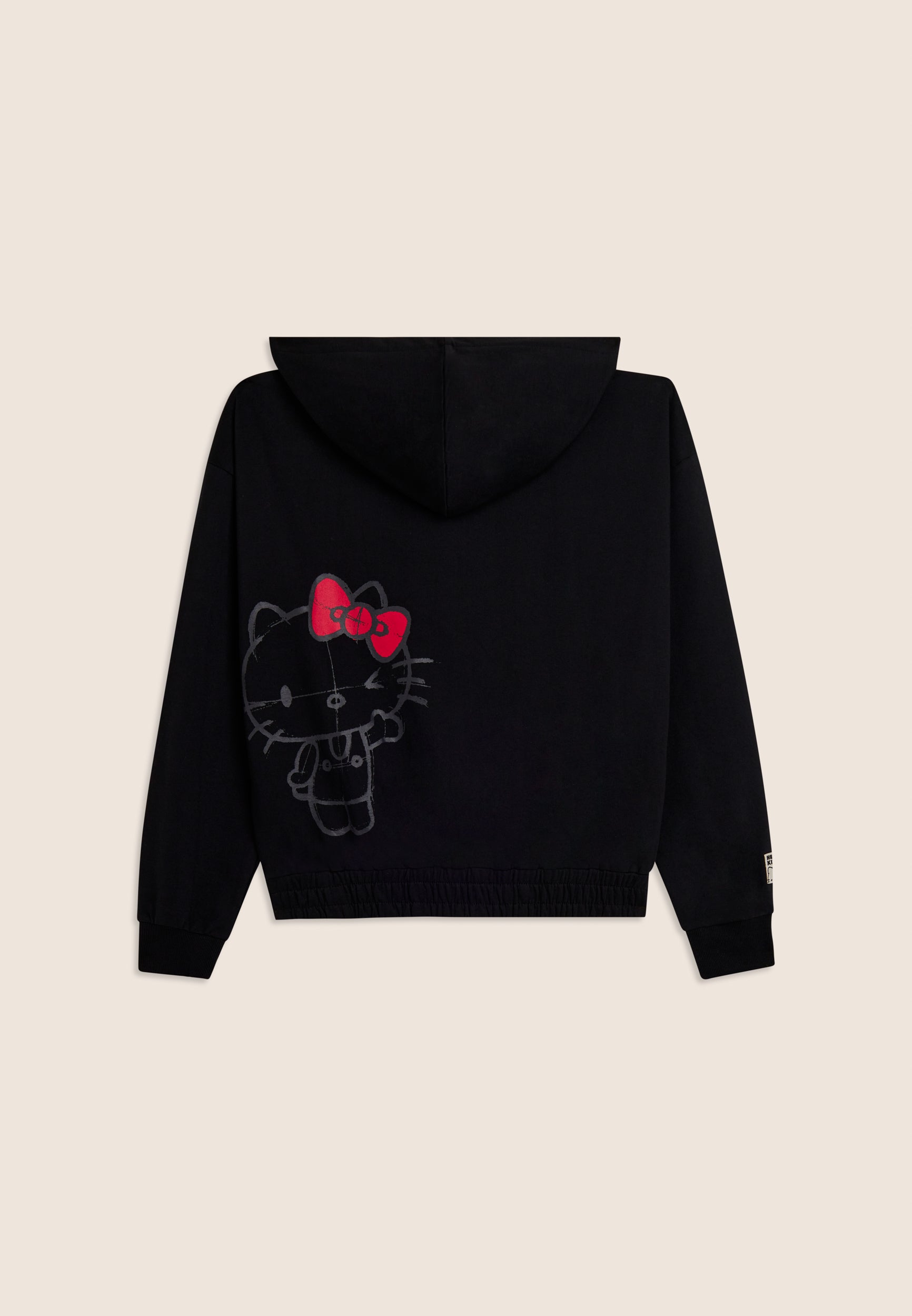 freddy-felpa-con-cappuccio-zip-e-stampa-hello-kitty image 7