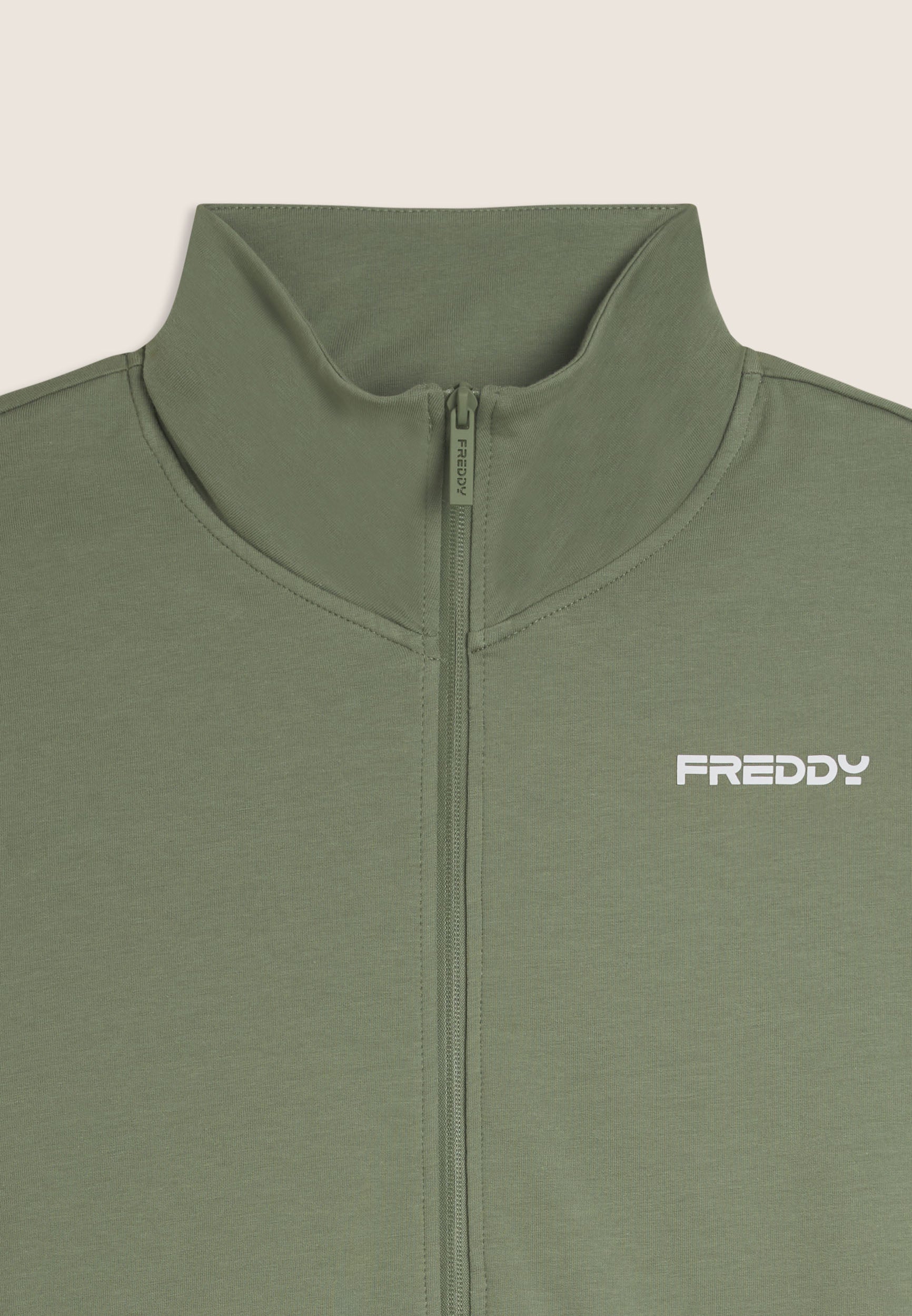 freddy-wr-up-tuta-uomo-full-zip-collo-alto-in-french-terry-con-bande image 7