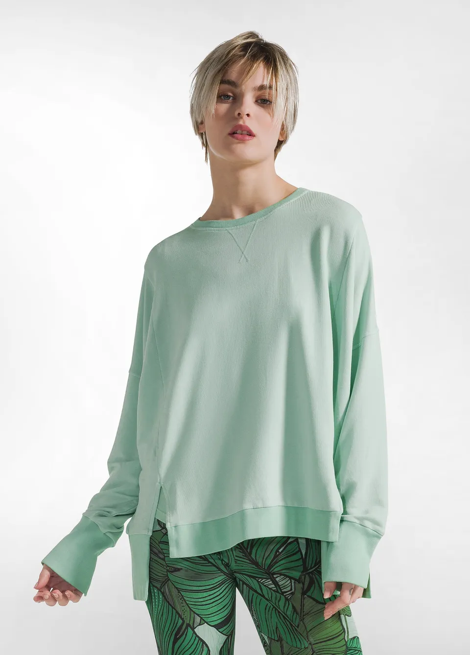 deha-felpa-comfort-oversize-verde image 1