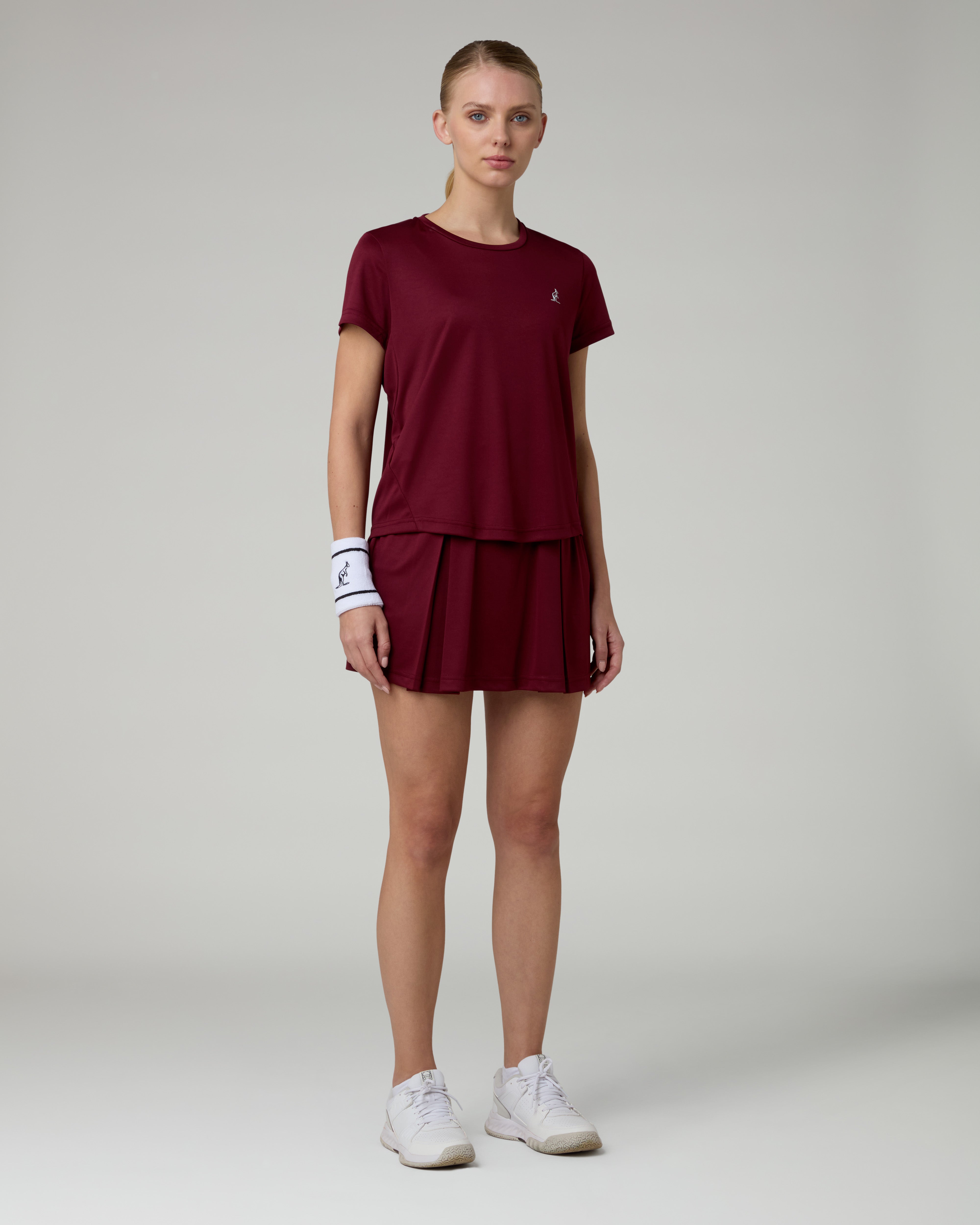 australian-new-essence-skirt-gonna-tennis-rubino-con-pantaloncino image 2