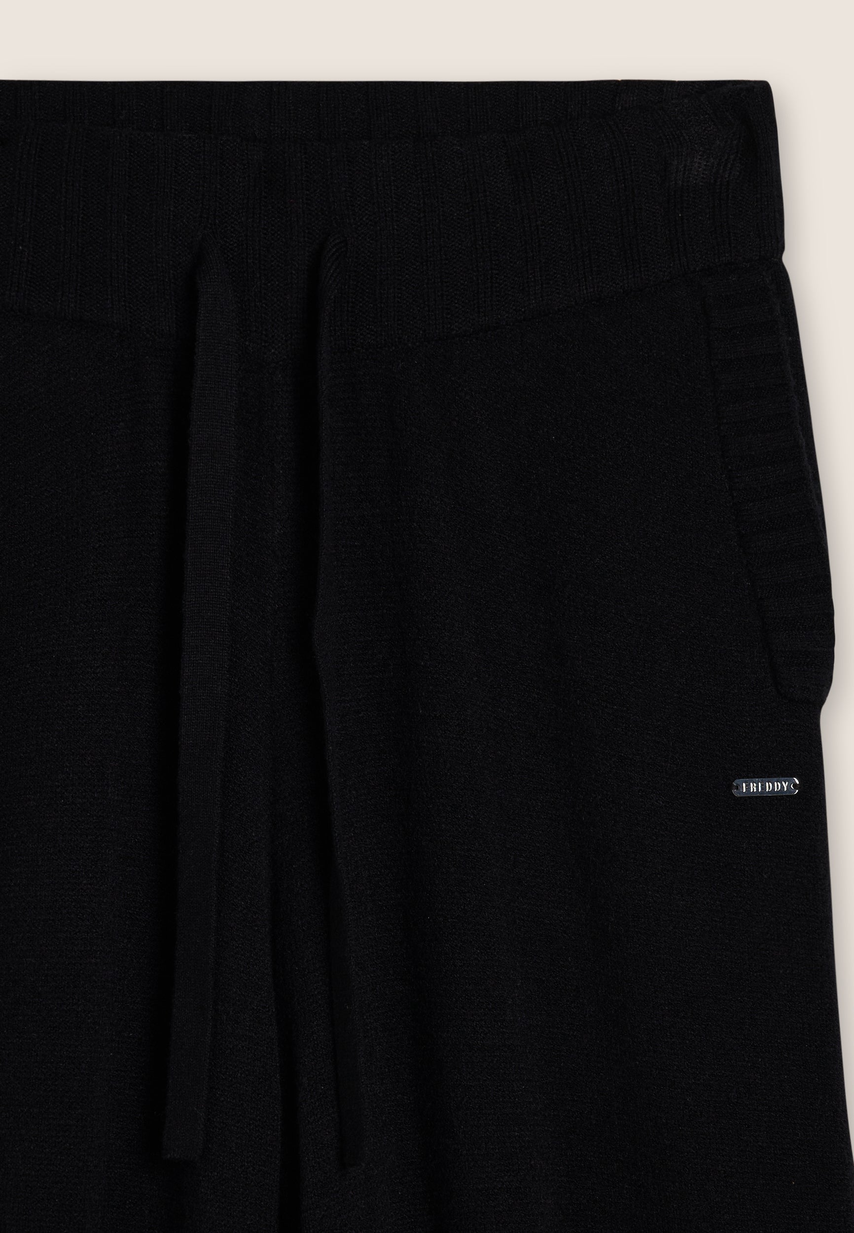 freddy-pantalone-donna-wide-leg-in-tricot-con-coulisse image 7