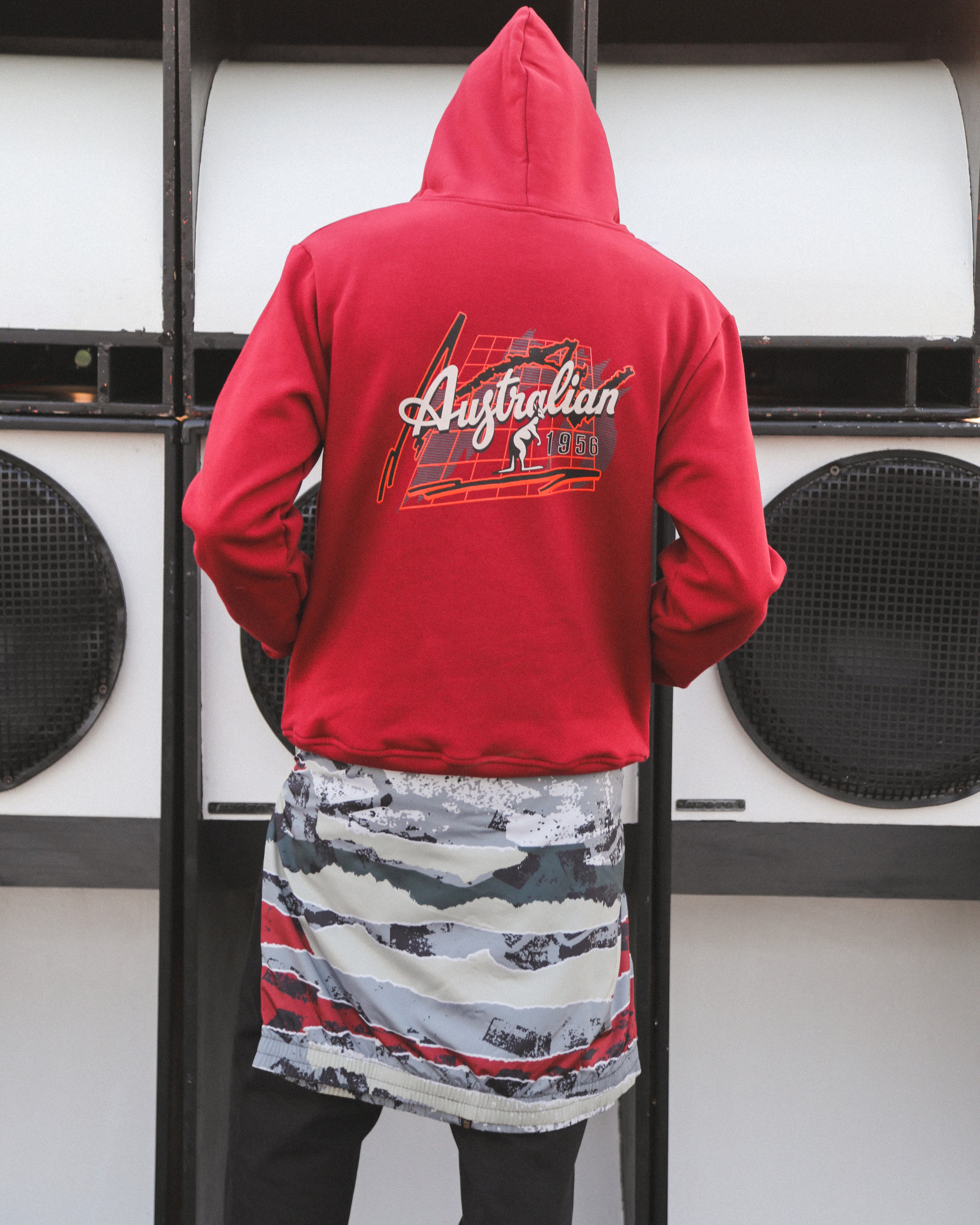 australian-opal-hoodie-felpa-con-cappuccio-in-cotone image 3