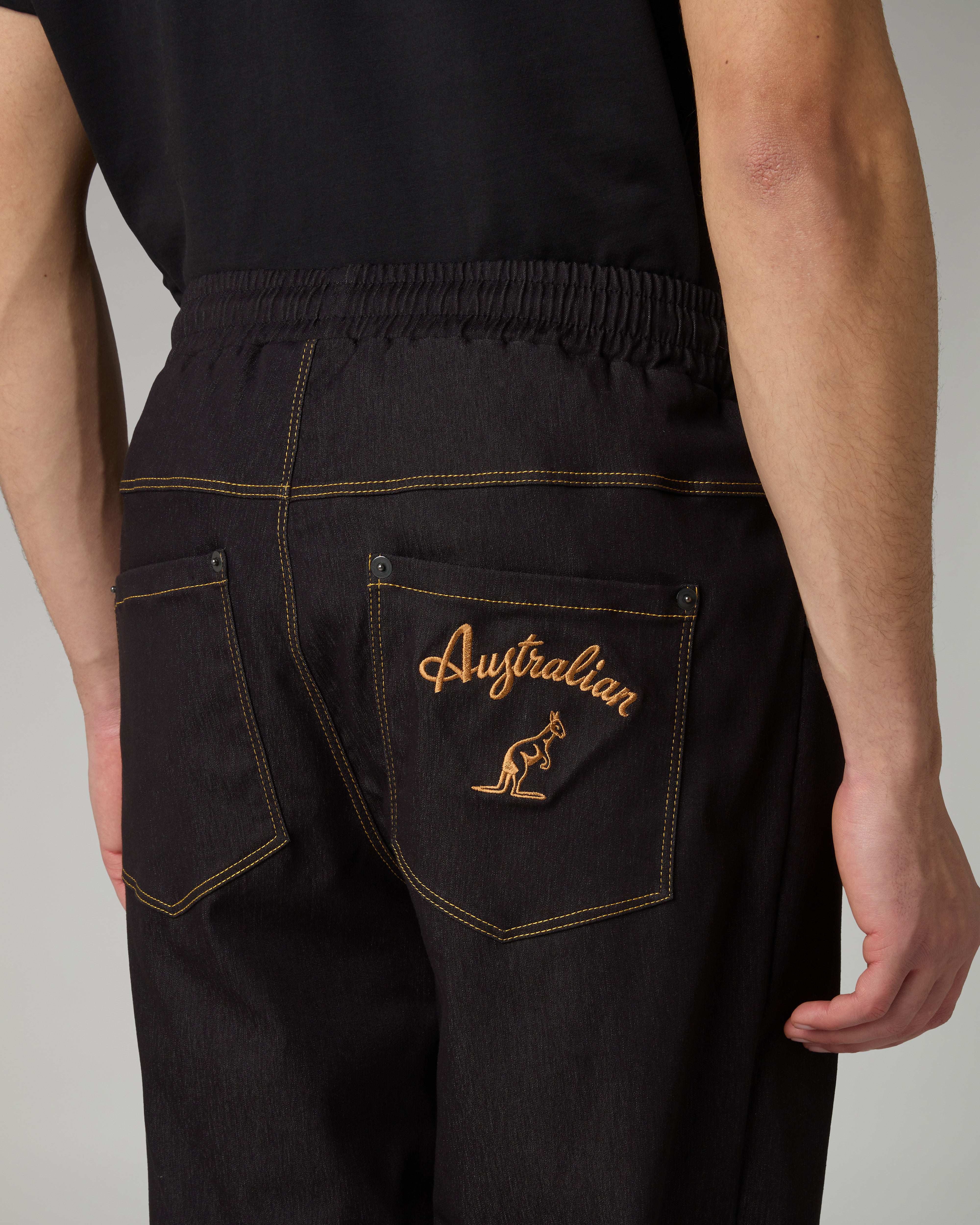 australian-denim-track-pant-pantalone-tuta-denim-archive-nero image 5