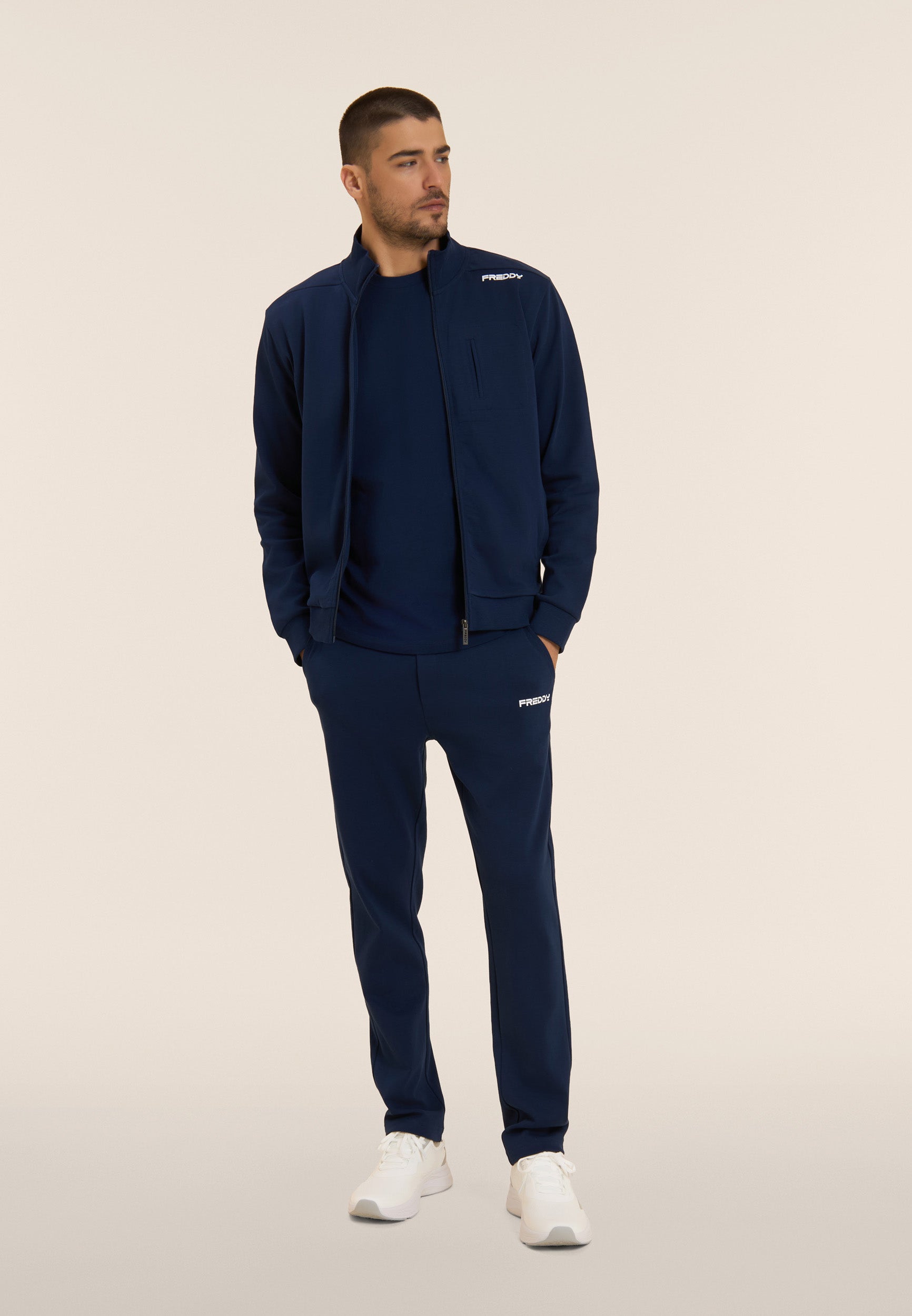 freddy-felpa-full-zip-con-taschino-e-collo-alto image 5