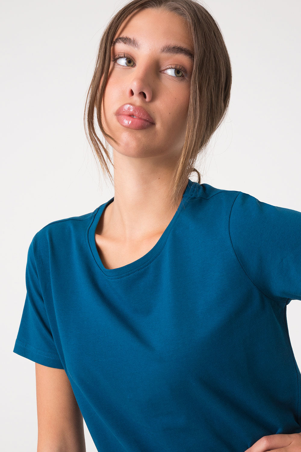dimensione-danza-t-shirt-in-jersey-stretch-leggero-girocollo image 5