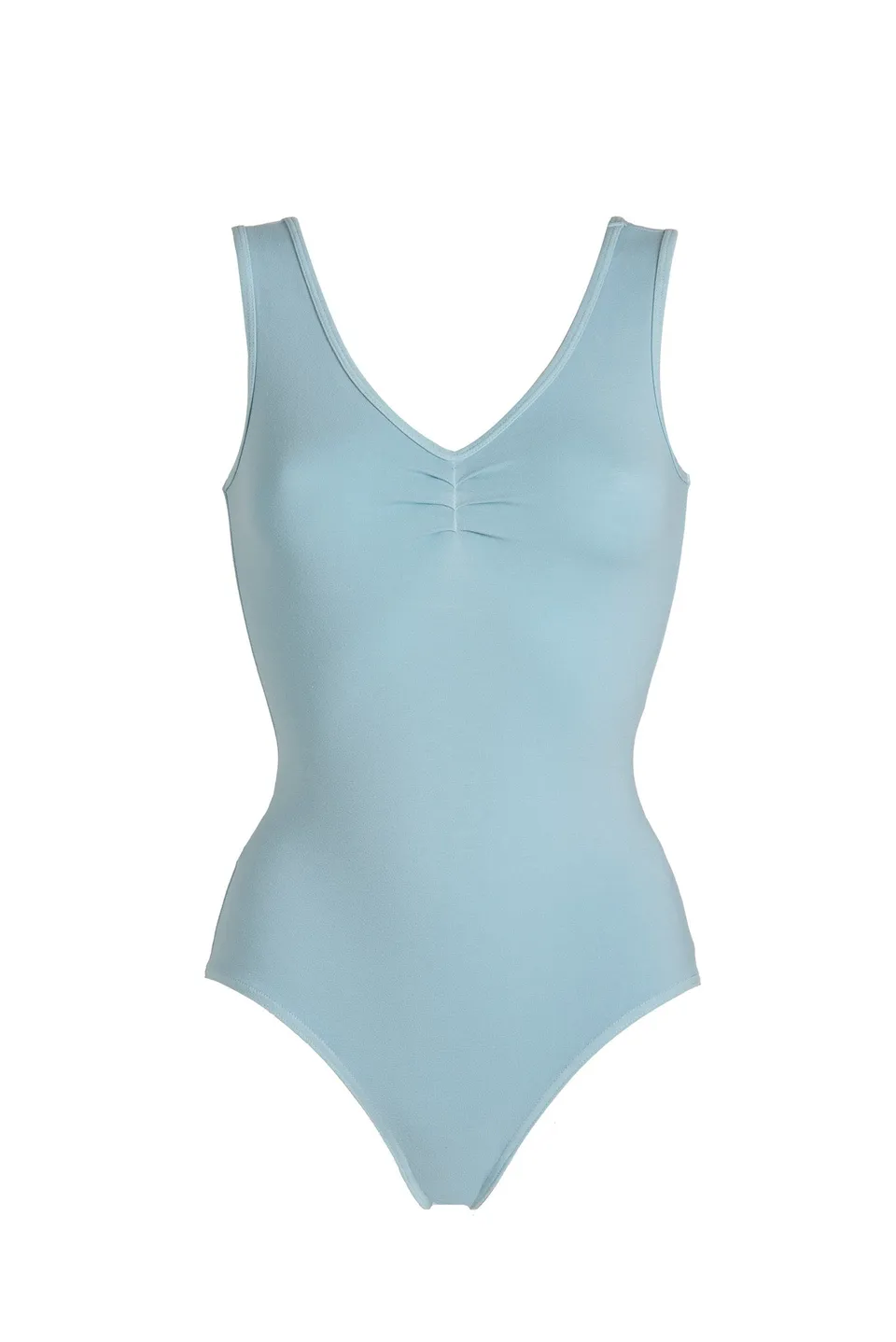 deha-body-canotta-scollo-a-v-blu image 1
