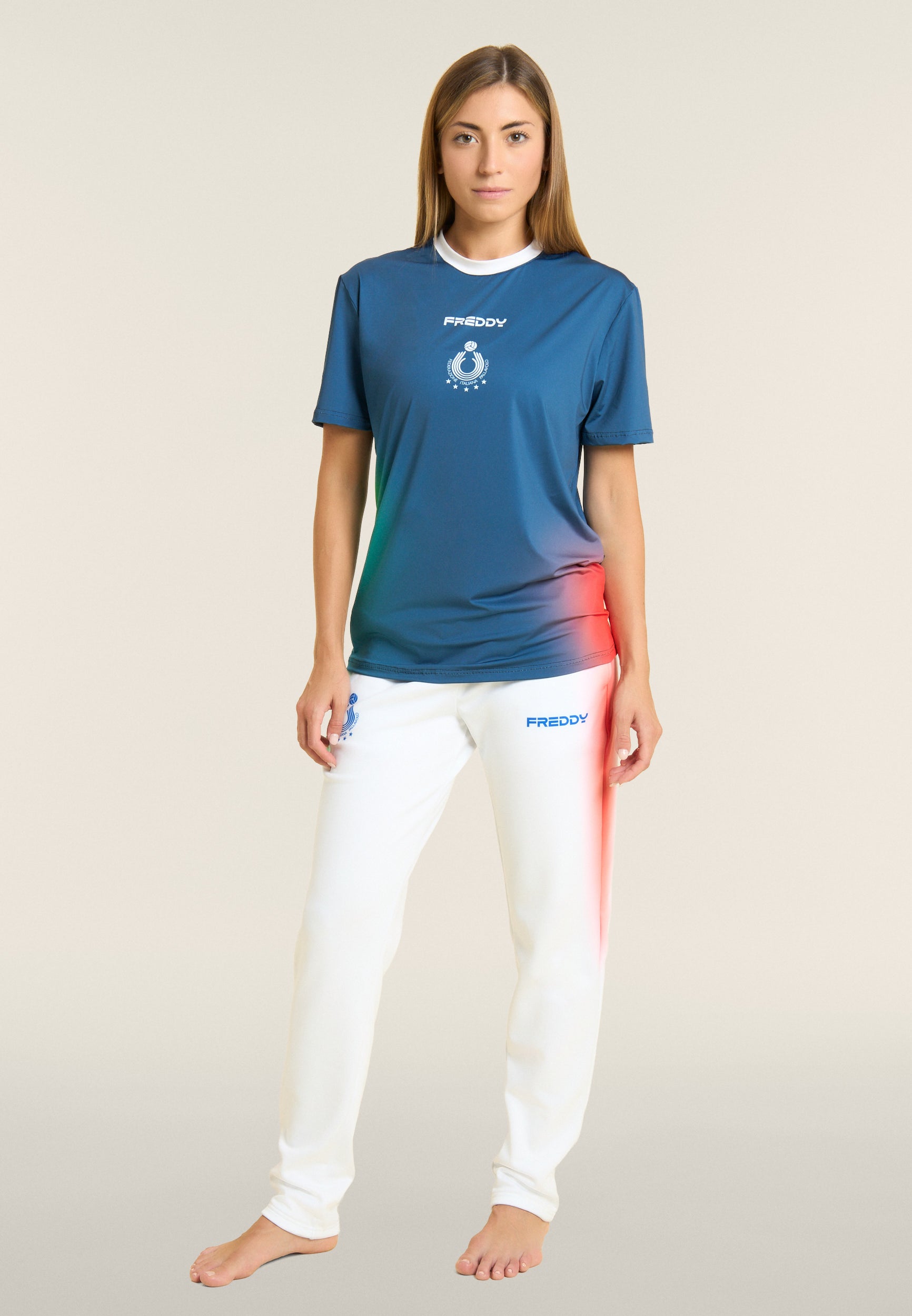 freddy-t-shirt-donna-beach-volley-nazionale-italia-2025-26-uv-50 image 5