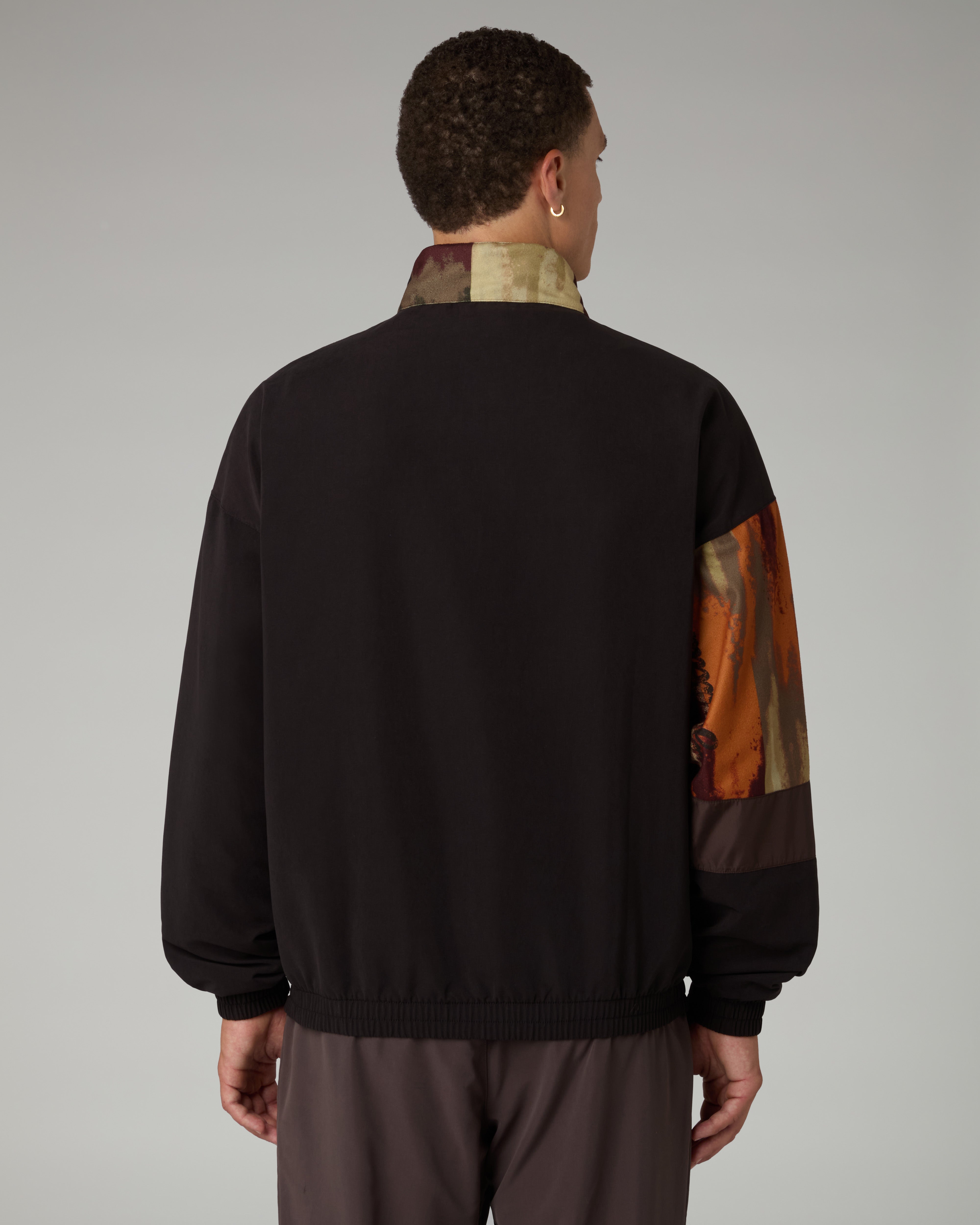 australian-bujad-panel-track-jacket-giacca-tuta-nero-old-style-1991 image 3