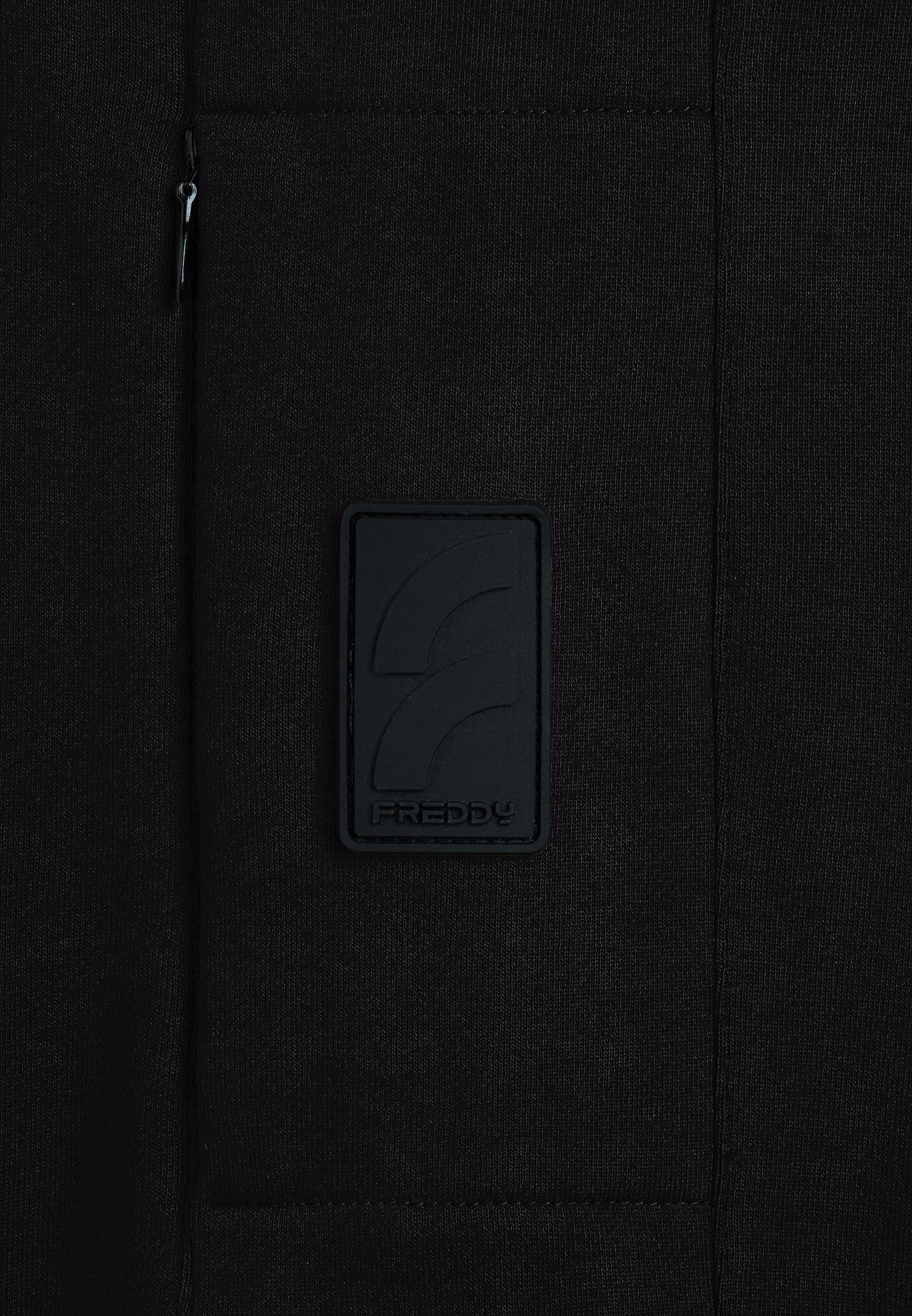 freddy-felpa-uomo-con-zip-intera-collo-alto-e-tasca-zippata image 3