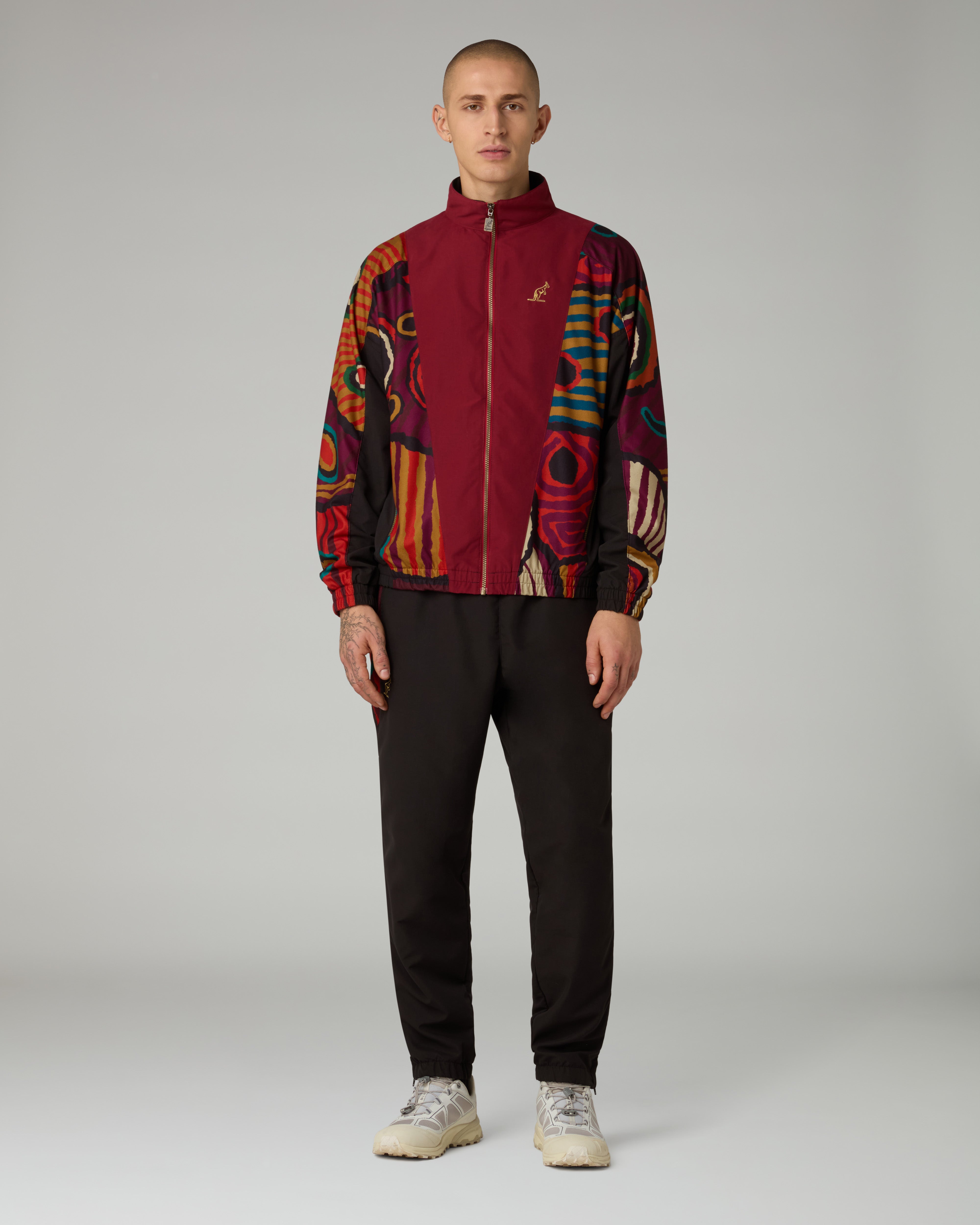 australian-jagera-track-jacket-giacca-bordeaux-sabrinda-all-over image 2