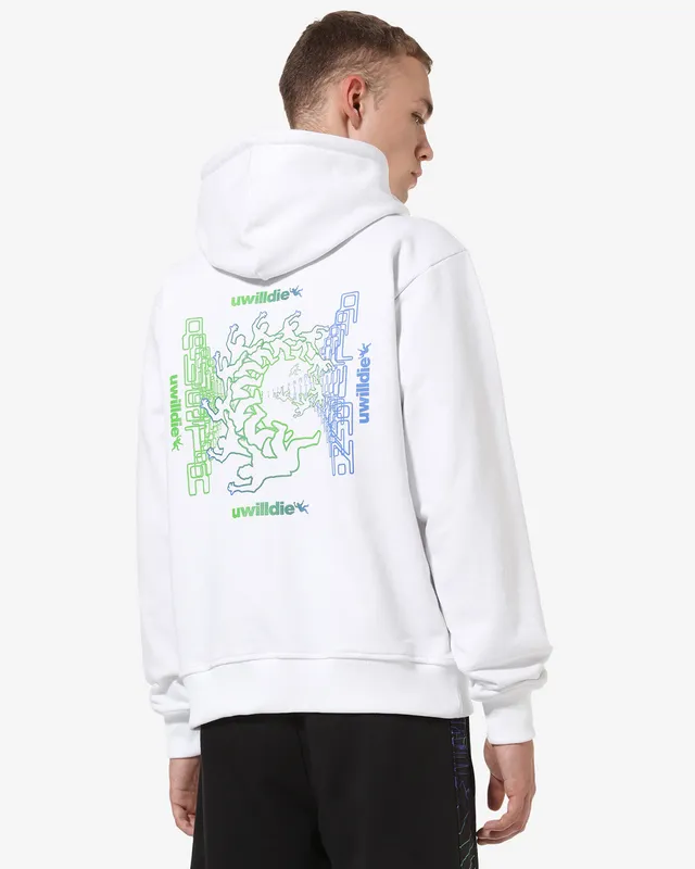 australian-uwilldie-hoodie-hard-court-felpa-cappuccio-bianco image 1