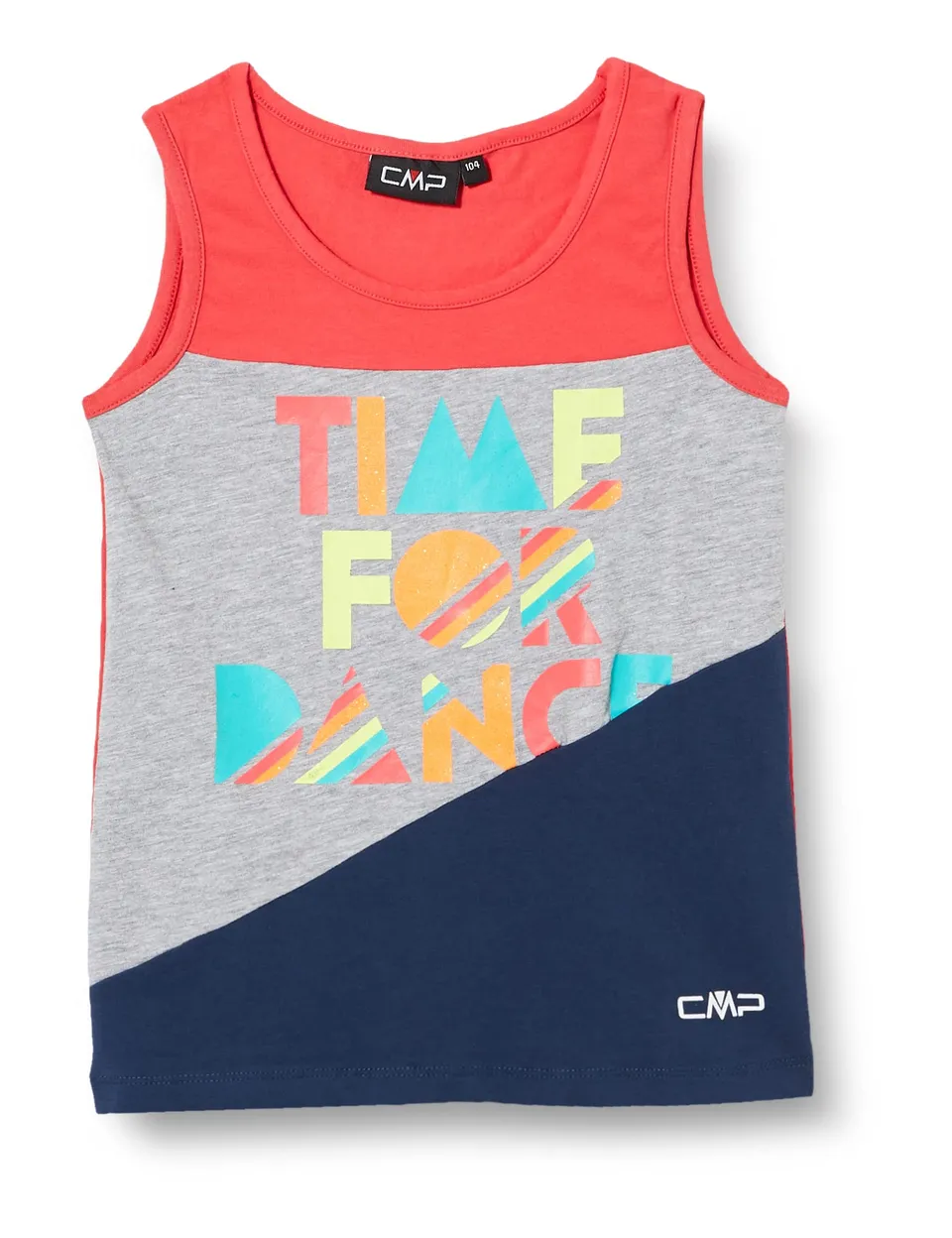 cmp-rahmsy-canotta-melange-elasticizzata-da-bambini-unisex image 1