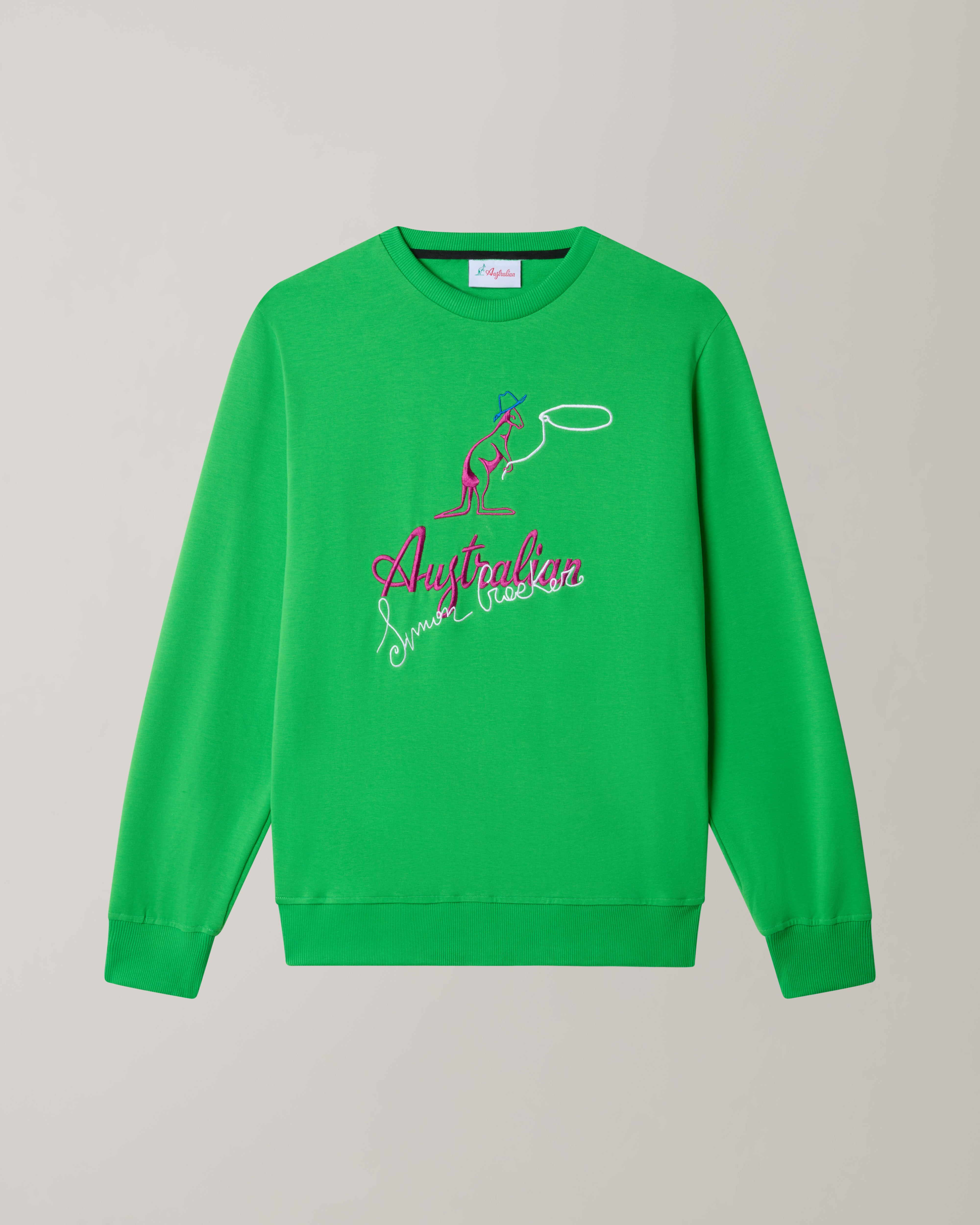 australian-cow-kangoo-crewneck-simon-cracker-x-australian-felpa-girocollo image 4