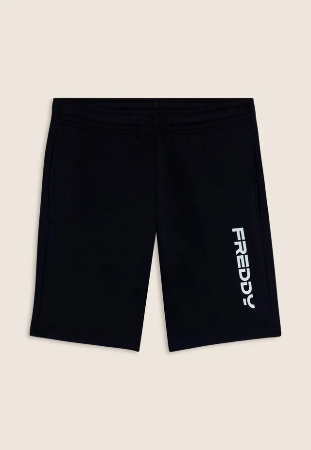 freddy-pantaloni-corti-unisex-jersey-cotone-maxi-logo image 1