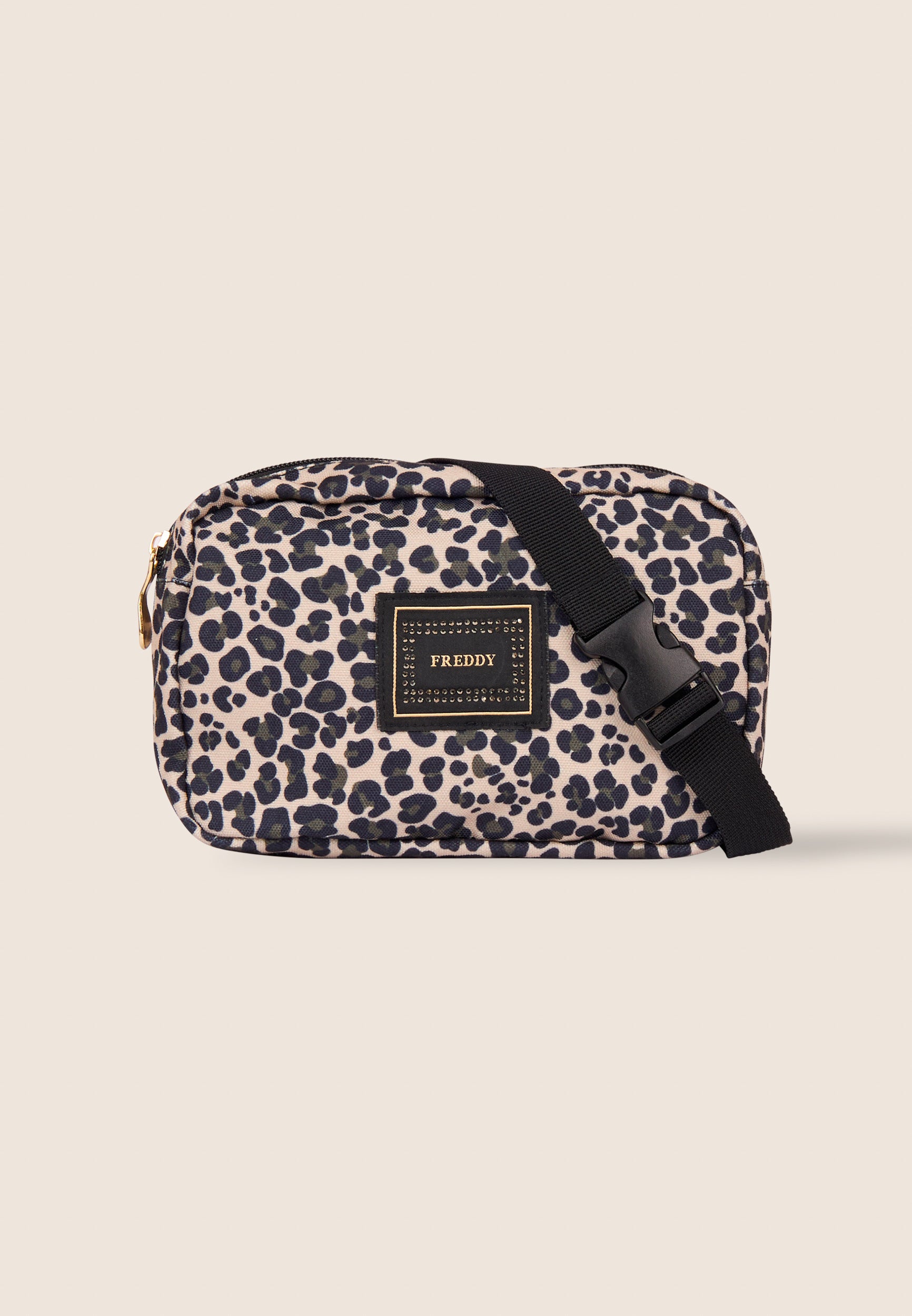 freddy-borsa-marsupio-in-canvas-fantasia-animalier-con-tracolla-regolabile image 3