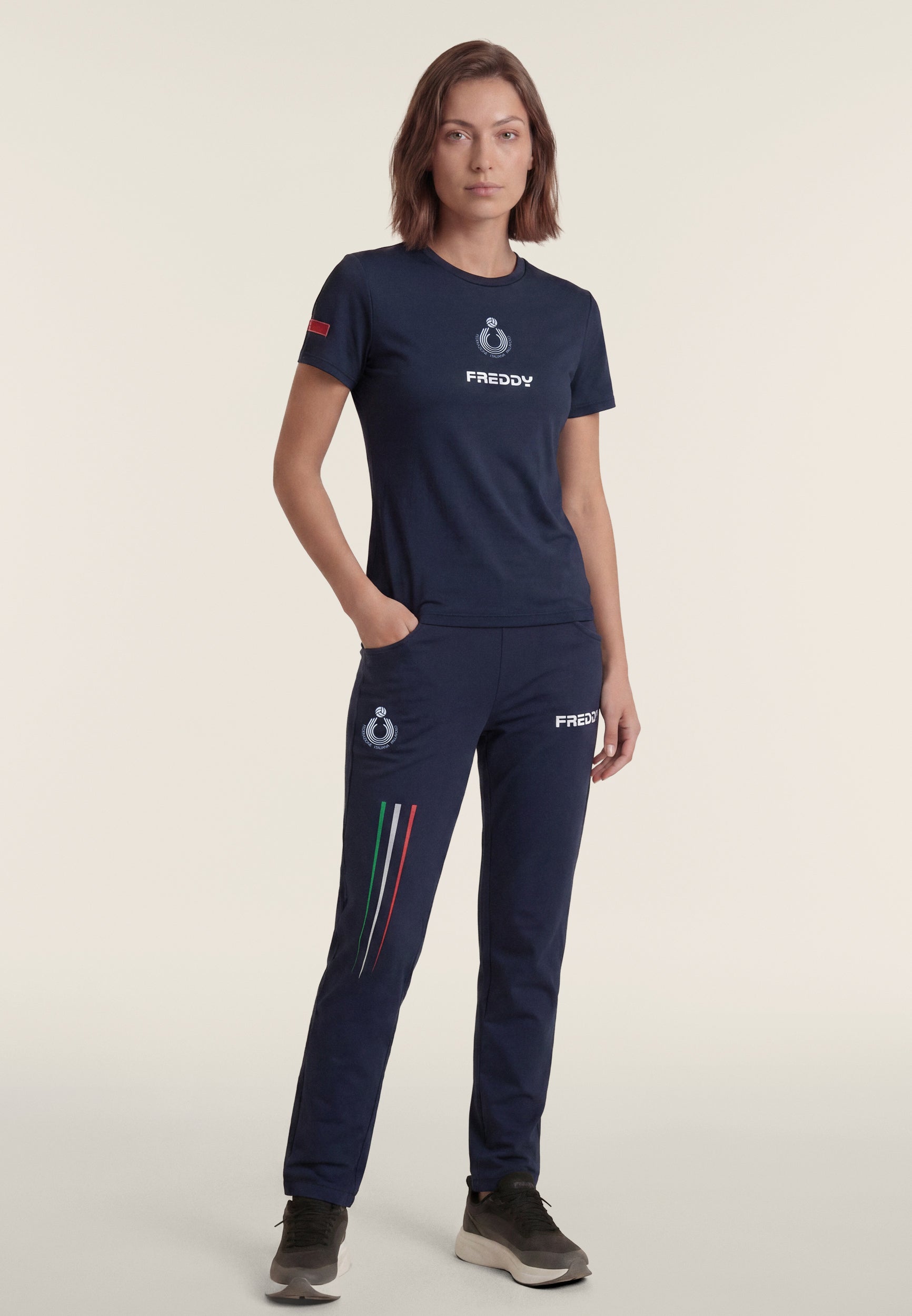 freddy-t-shirt-donna-fipav-regular-fit-tecnico-uv-50 image 2