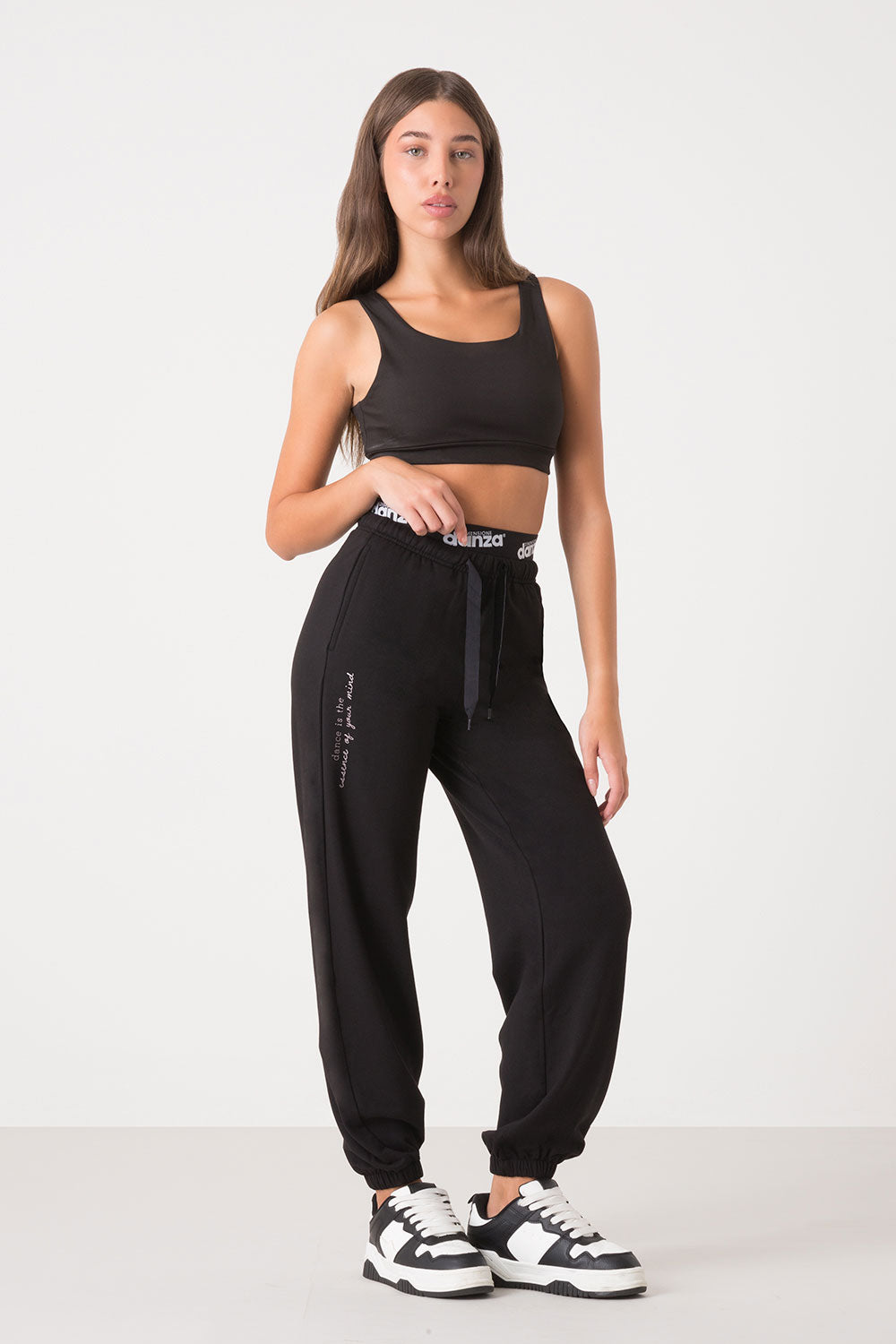 dimensione-danza-pantalone-donna-modal-stretch-con-elastico-al-fondo image 8