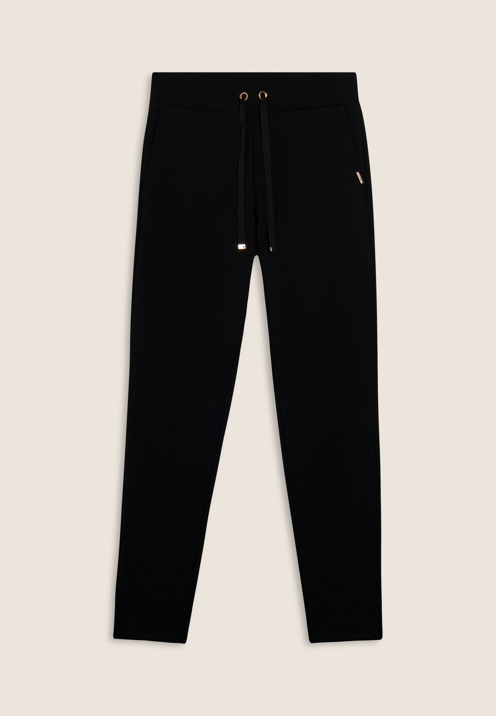 freddy-pantaloni-donna-dritti-in-felpa-garzata-modal-elasticizzata image 7