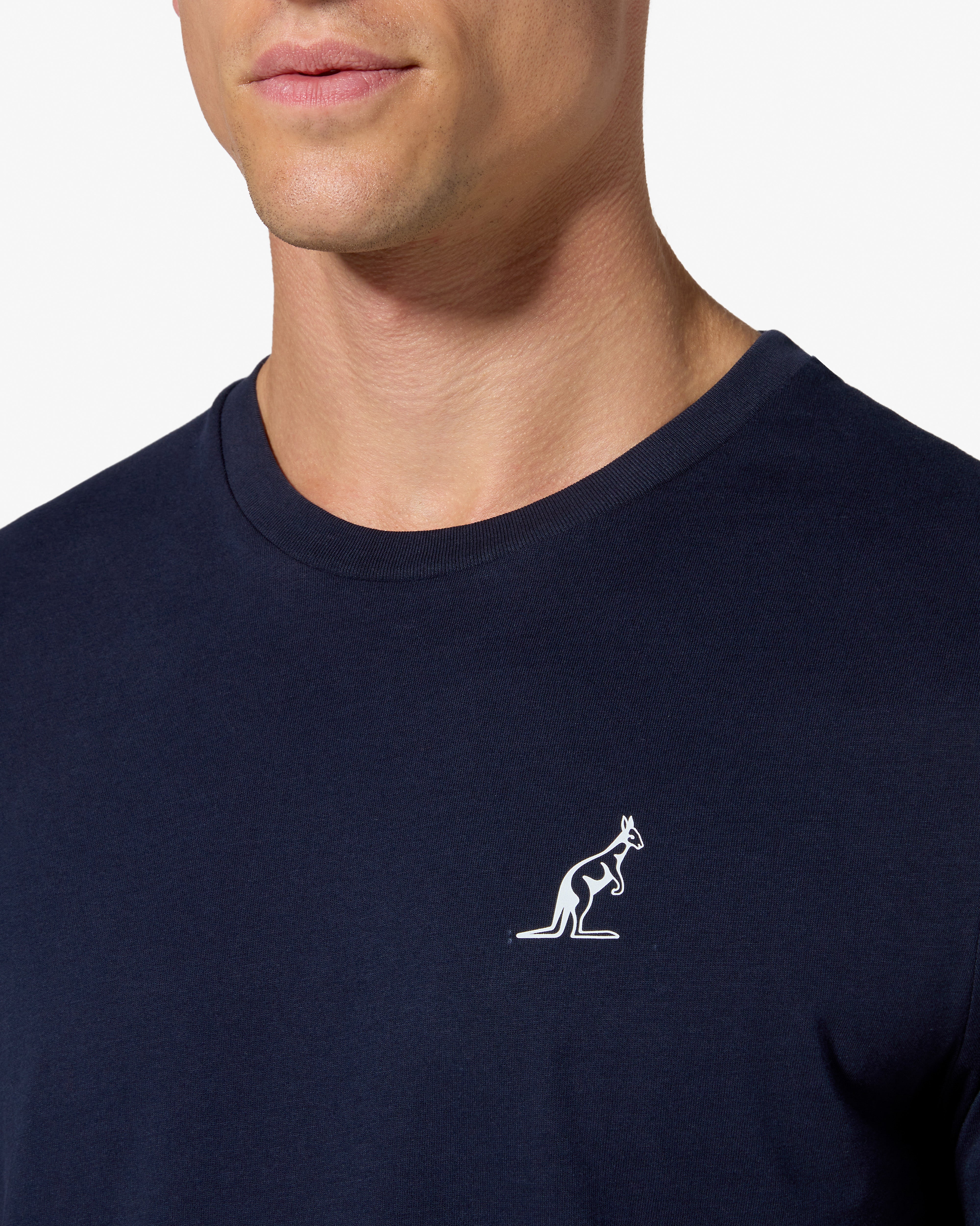 australian-prospect-court-t-shirt-cotone-blu-navy-regular-fit image 4