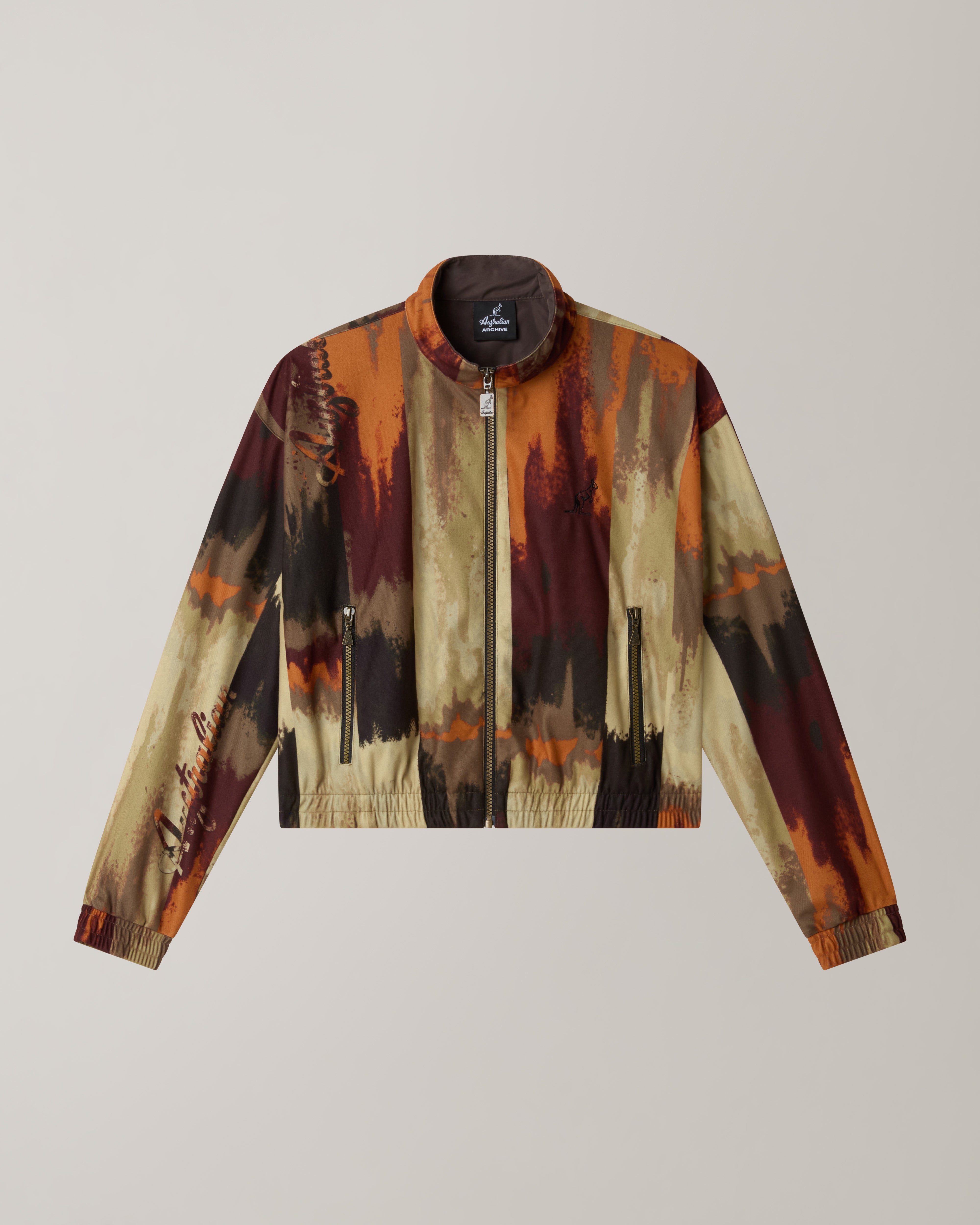 australian-bujad-track-jacket-giacca-arancio-taglio-cropped image 6
