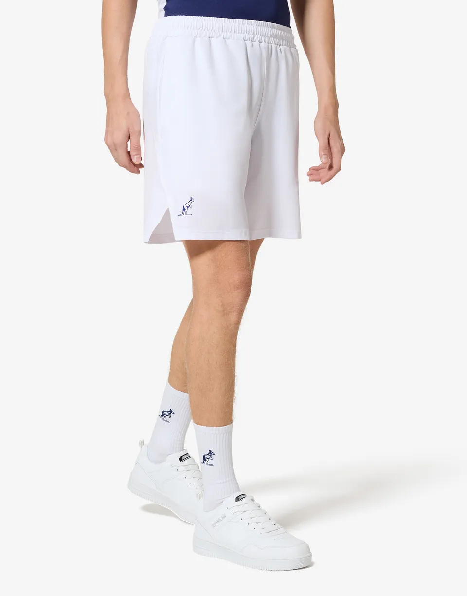 australian-game-short-bianco-short-tennis-slam-made-in-italy image 1