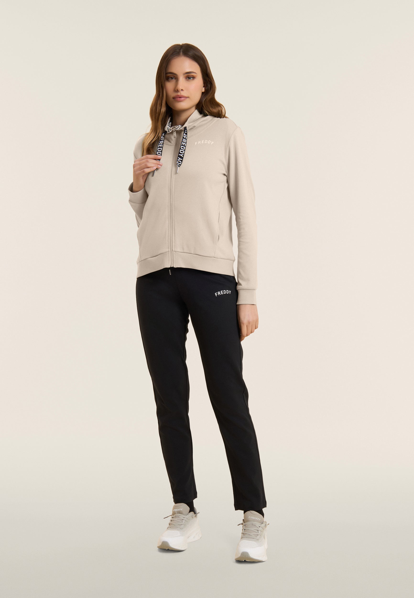 freddy-tuta-con-zip-e-collo-alto-interno-animalier-cotone image 2