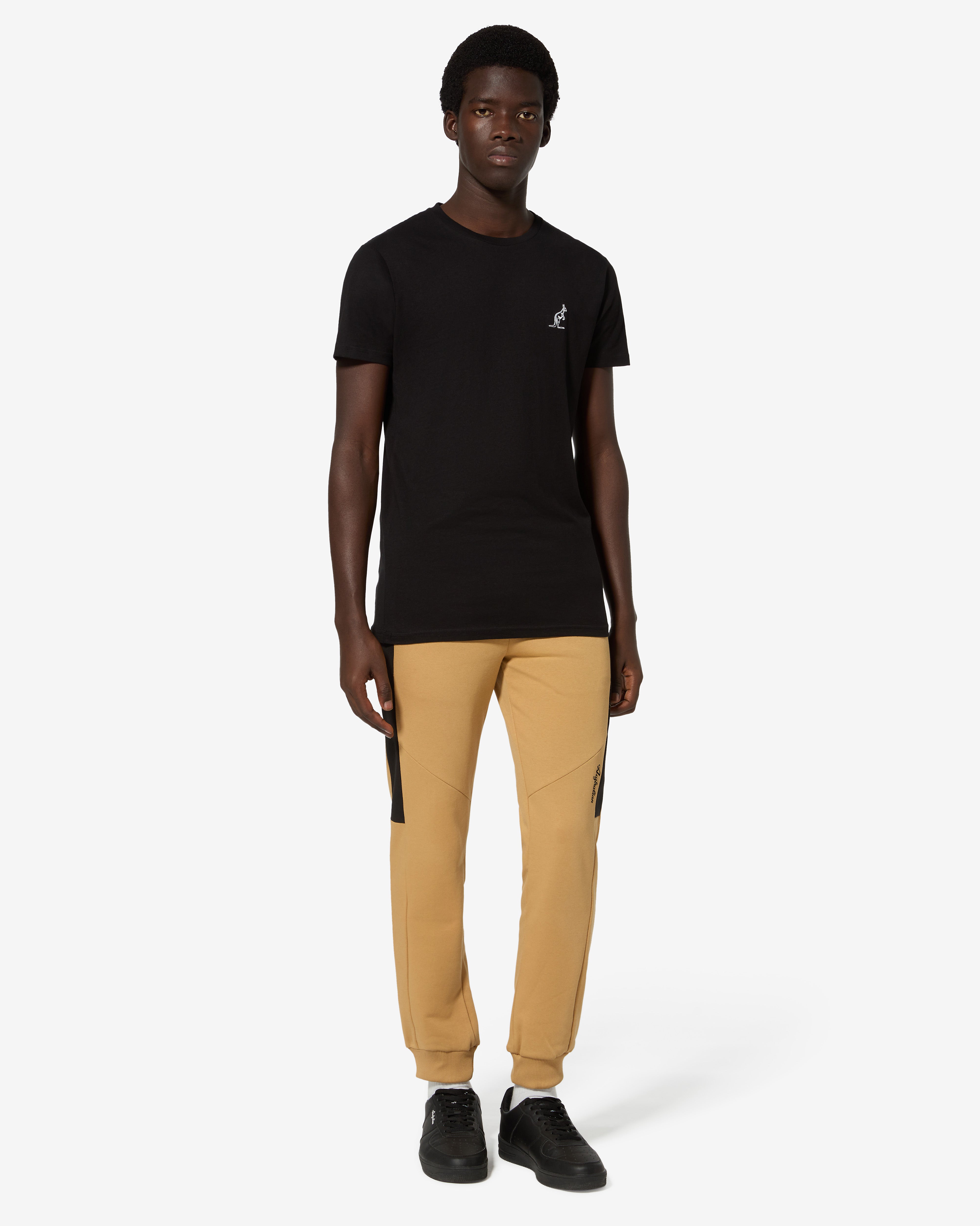australian-basic-t-shirt-sportswear-t-shirt-cotone-nera image 2