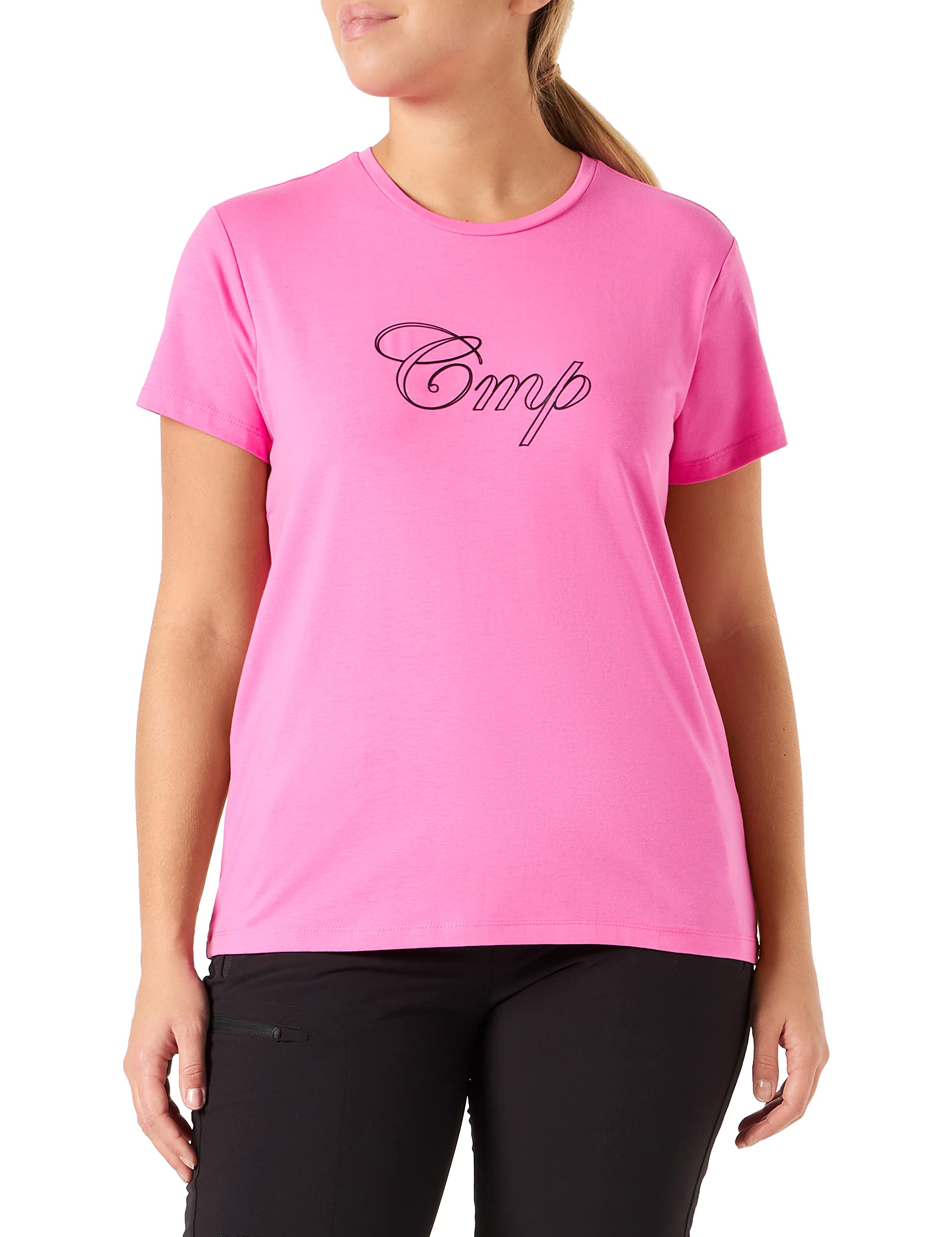 cmp-stretch-jersey-t-shirt-donna-maglietta-maniche-corte-cotone image 5