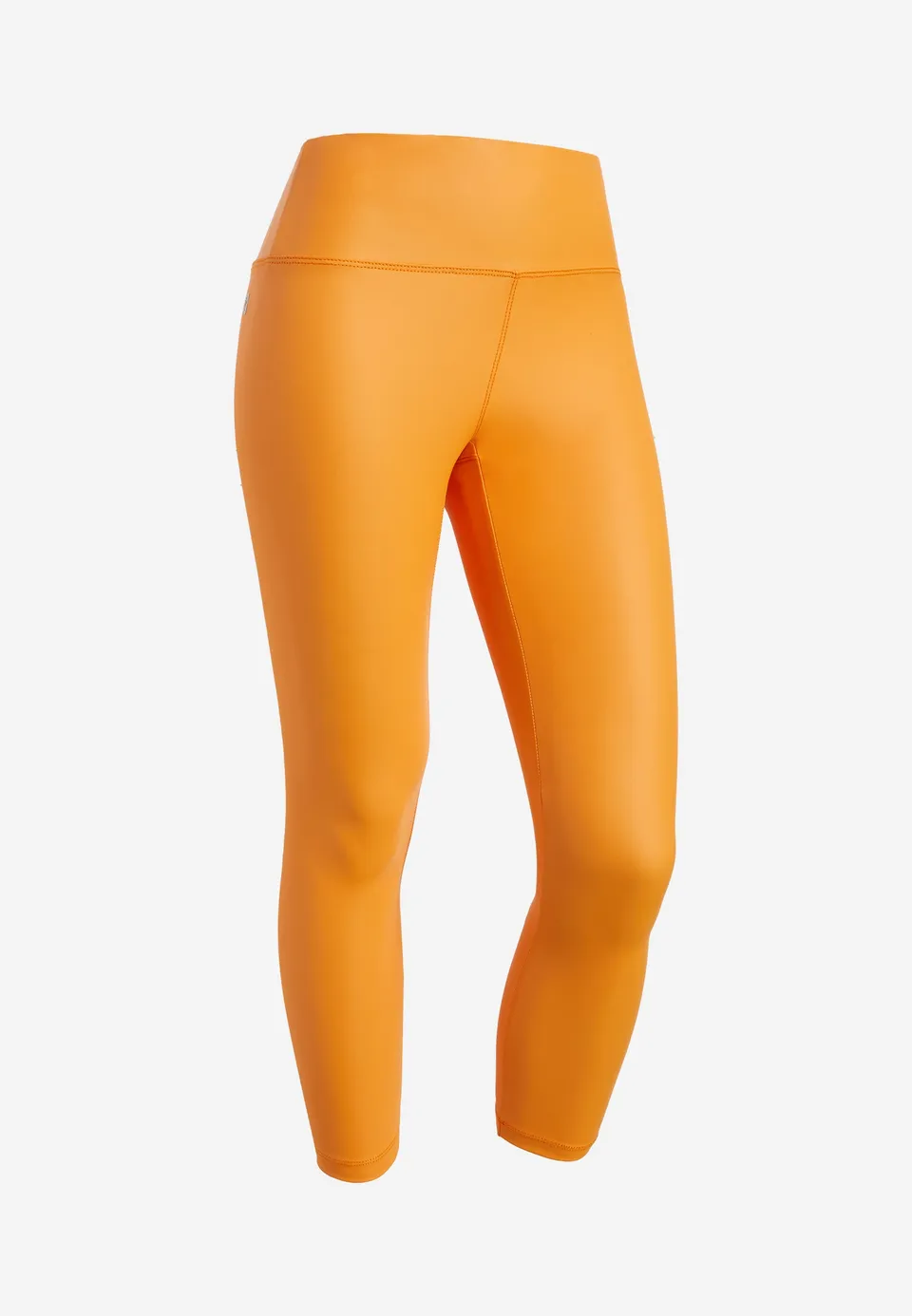 freddy-leggings-7-8-vita-alta-coated-effetto-pelle-leggings-donna image 1